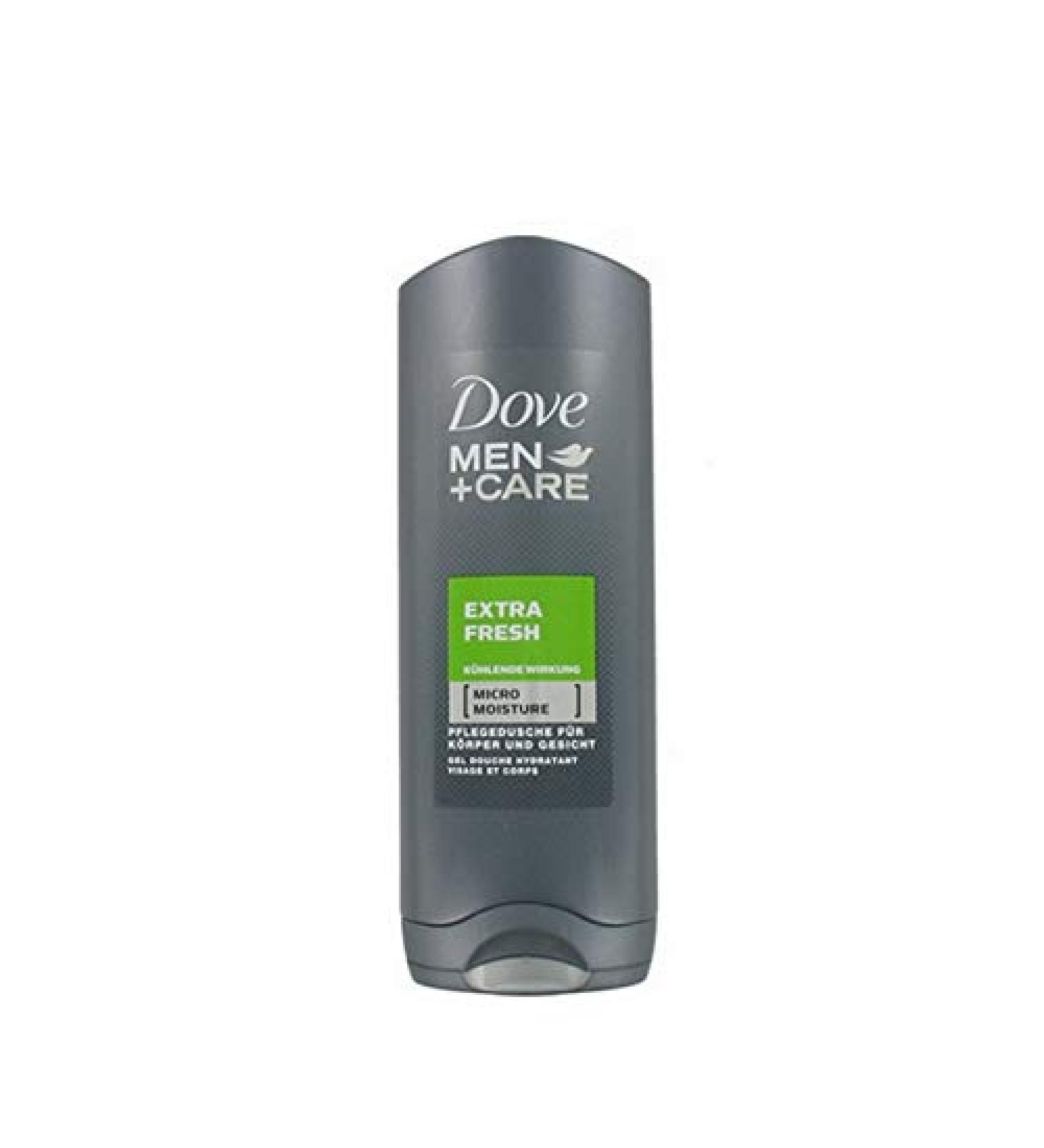 Dove DOVE Pack of 3 men's shower gels and "Extra Fresh" care products (3 x 250 ml)