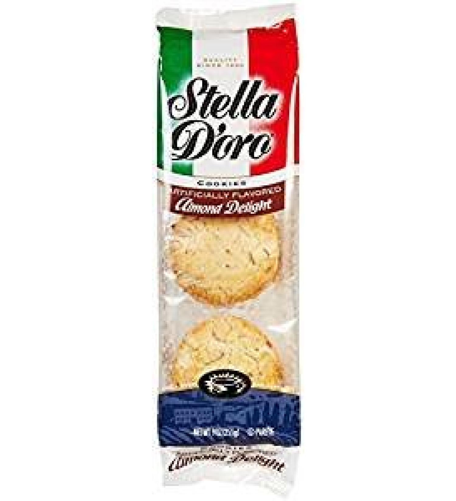 Stella Doro Almond Delight Cookies 9 Oz (Pack of 6) - Artificially Flavored - Buy Online on GoSupps.com