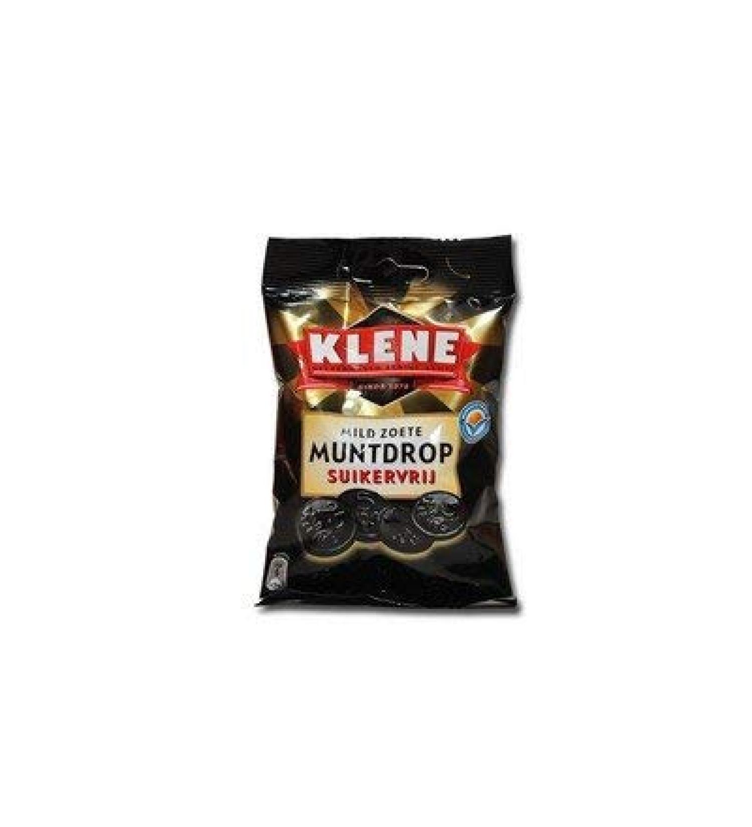 Klene Mild Zoete Muntdrop / Sugar Free Sweet Liquorice - 100g