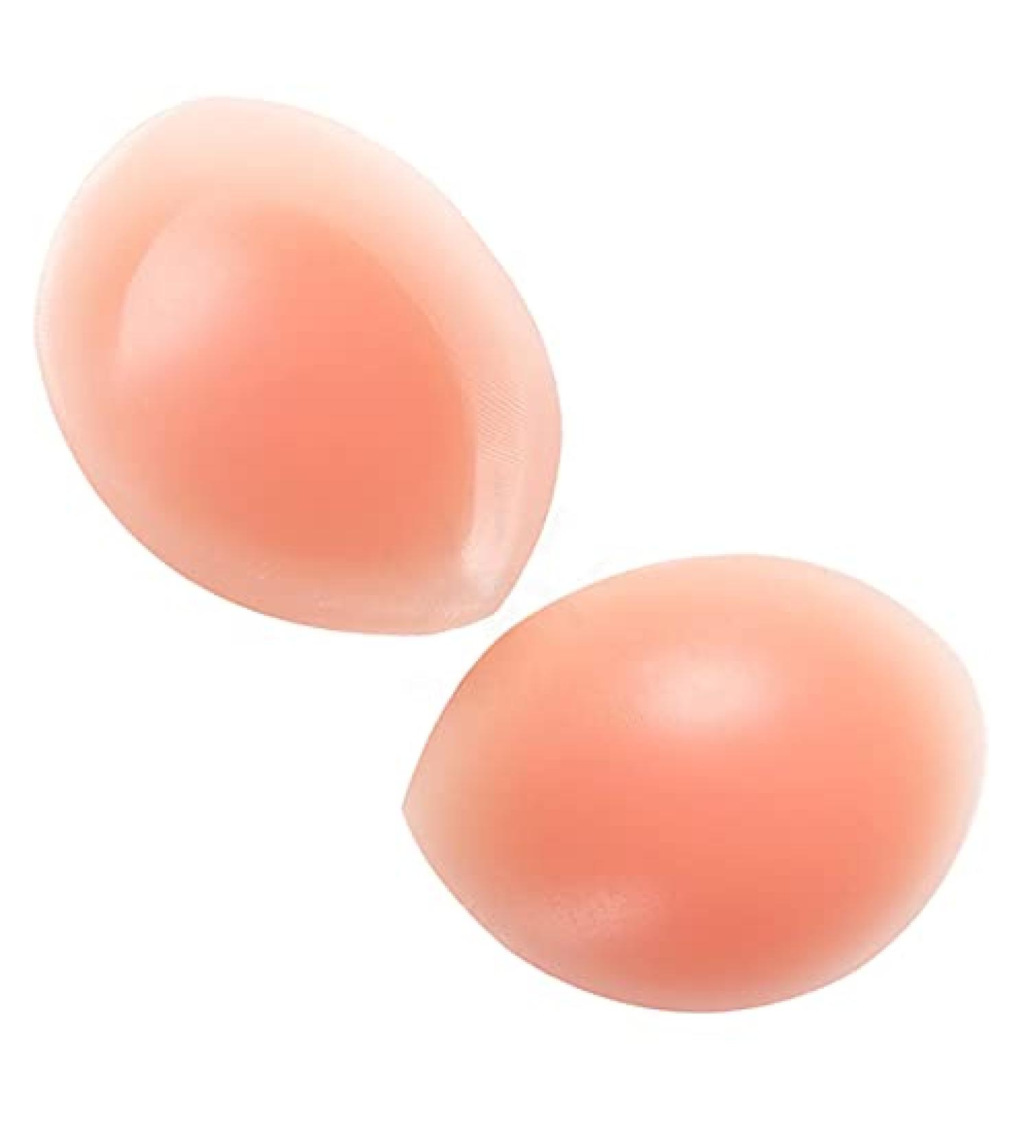 SEEKUP Women Silicone Bra Pads Inserts | Push-Up Cleavage Enhancer | Skin, Large - Buy Online on GoSupps.com