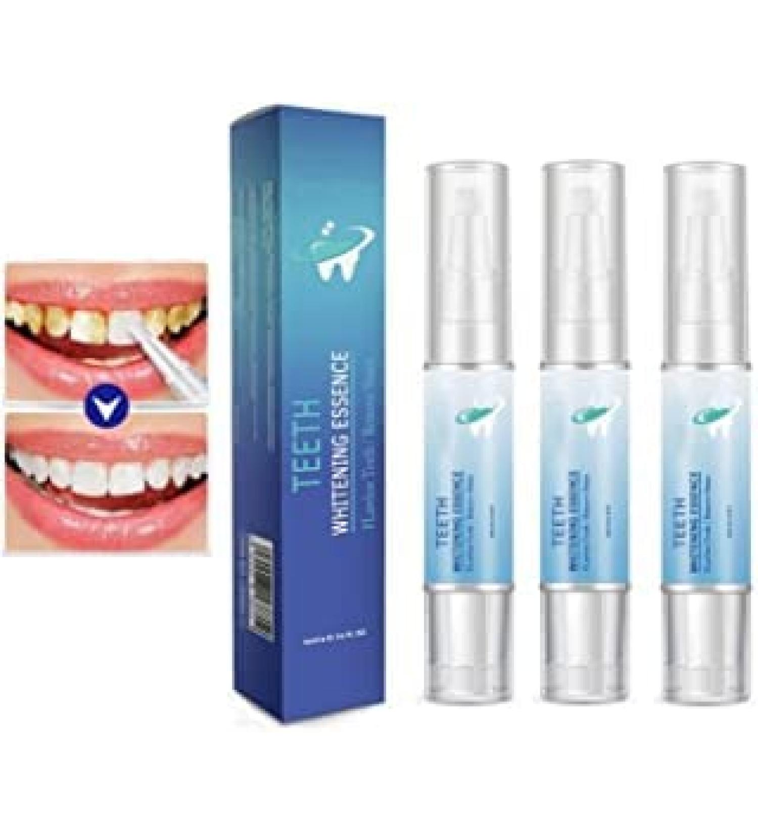 3PCS Teeth Whitening Essence Pen - Fast & Effective Stain Remover Gel - Buy Online on GoSupps.com