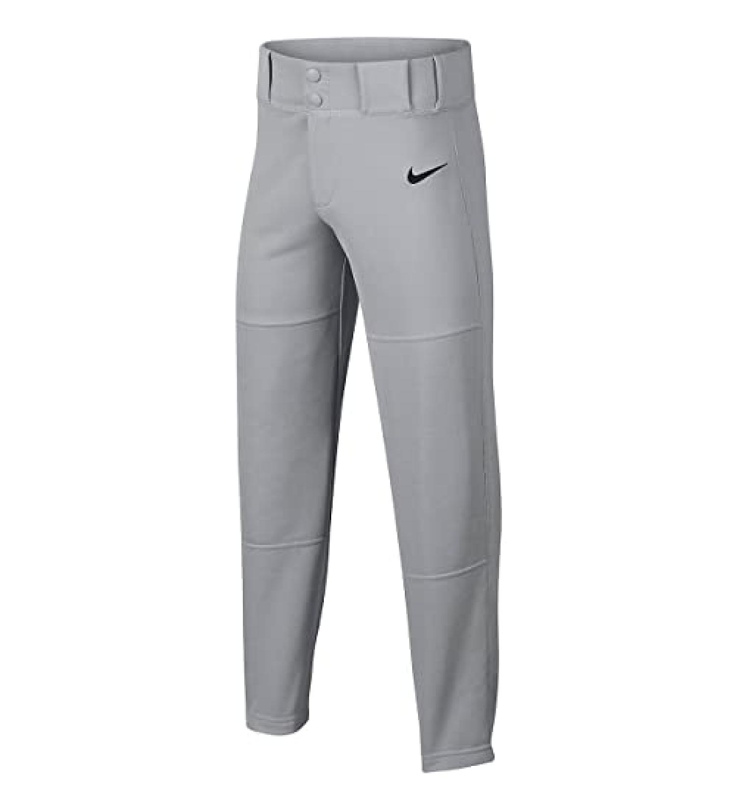 Nike Core Baseball Pant Youth Large Gray