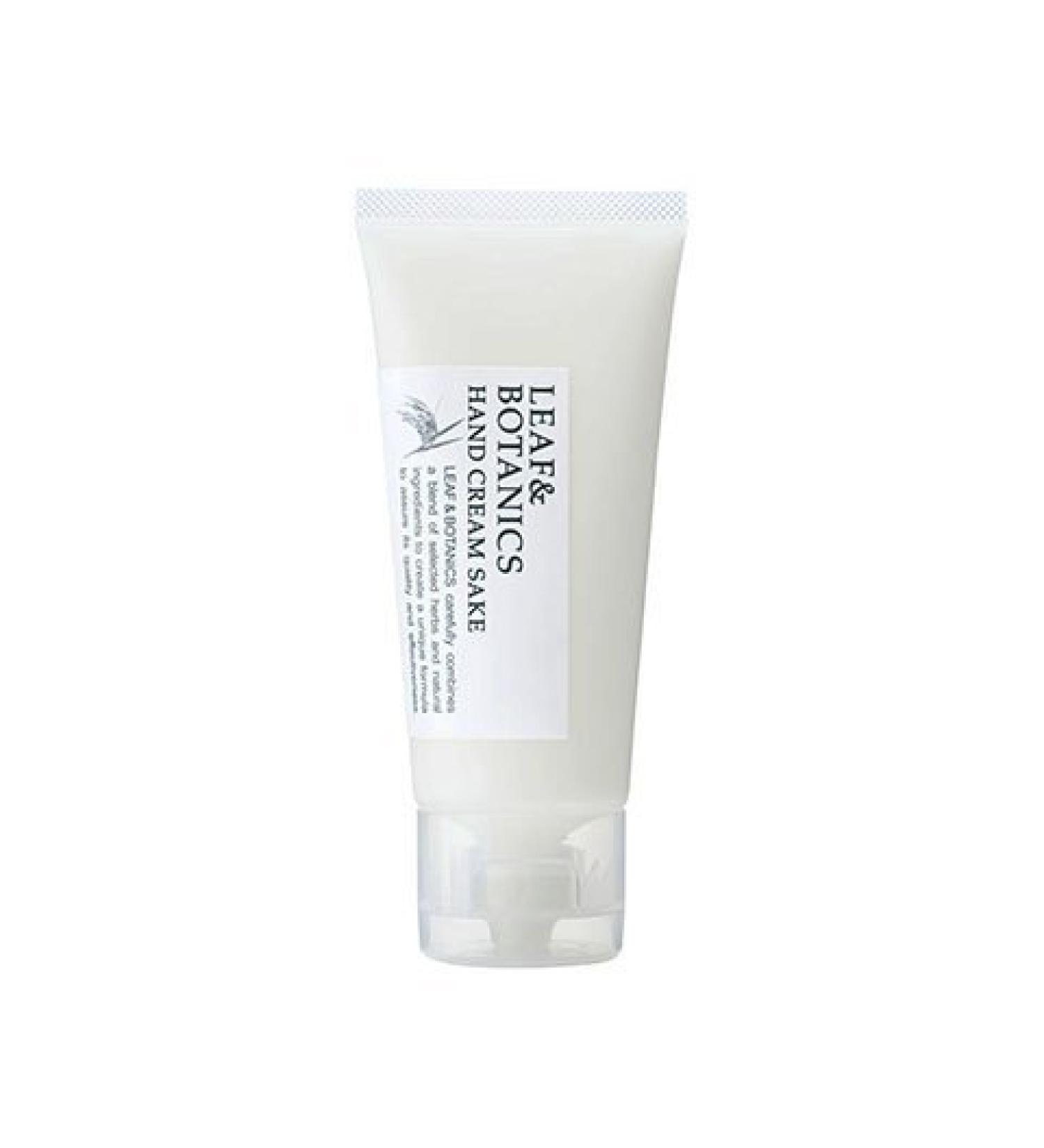 Leef & Botanics Hand Cream 65g - Japanese Sake Infused Moisturizer | Premium Green Tea Set - Shop Internationally - Buy Online on GoSupps.com