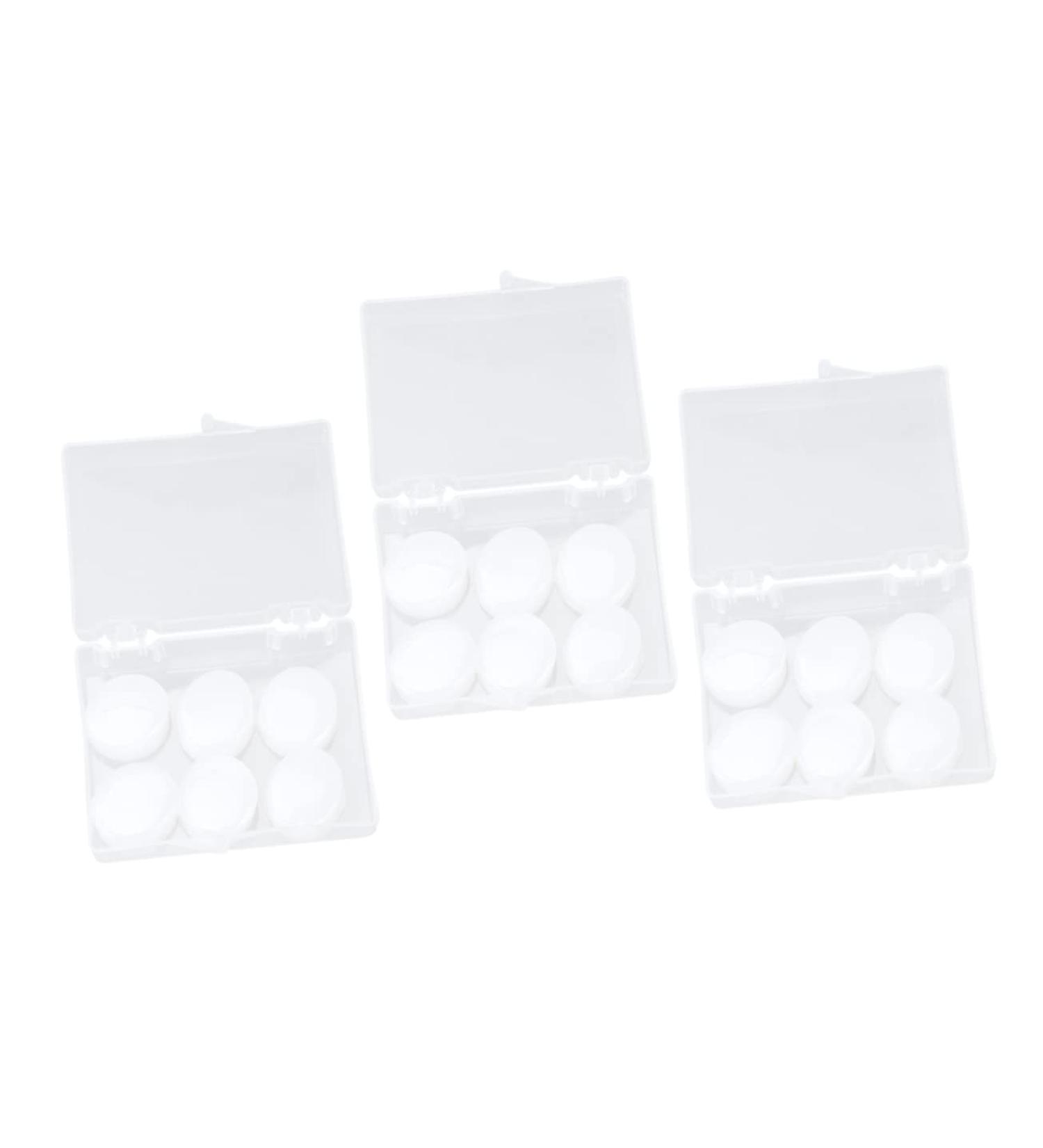FRCOLOR 18pcs White Heel Mask & Bolster Pillow Case with Noise Canceling Ear Buds | Bee Costume & Adult Lighter Fluid | Bra Clips for Back Sound | Perfect for Child Sports - Worldwide Shipping - Buy Online on GoSupps.com