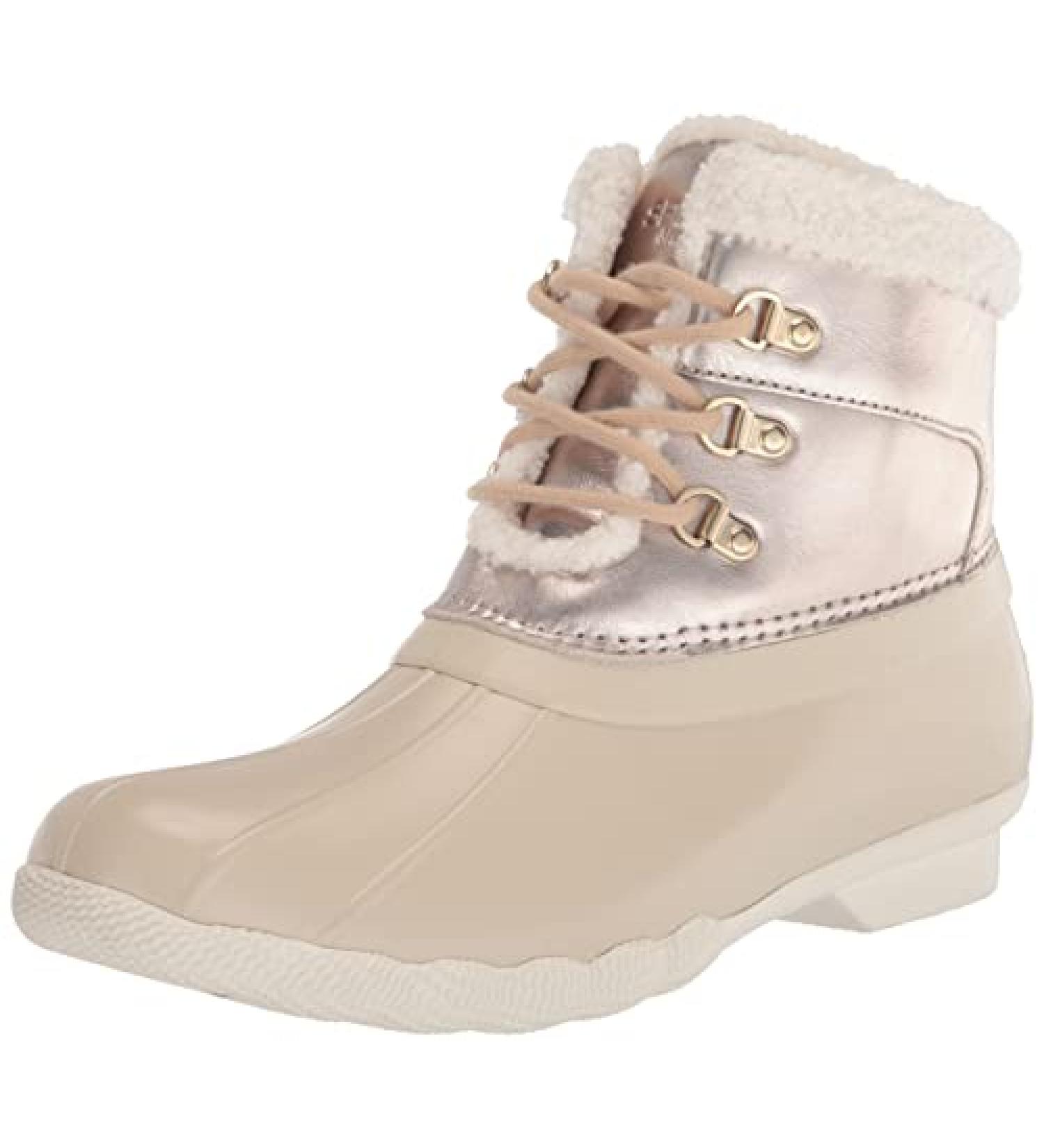 Sperry Women's Saltwater Alpine Snow Boot 7 Ivory - Stylish & Weatherproof - Buy Online on GoSupps.com