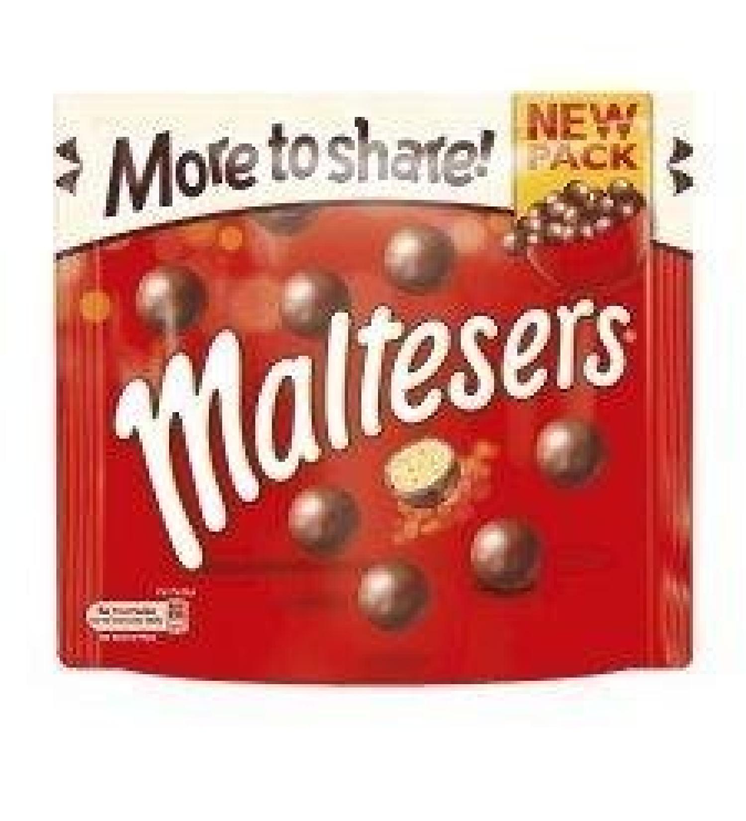 Mars Maltesers Large Pouch 230g - Pack of 6 by Maltesers