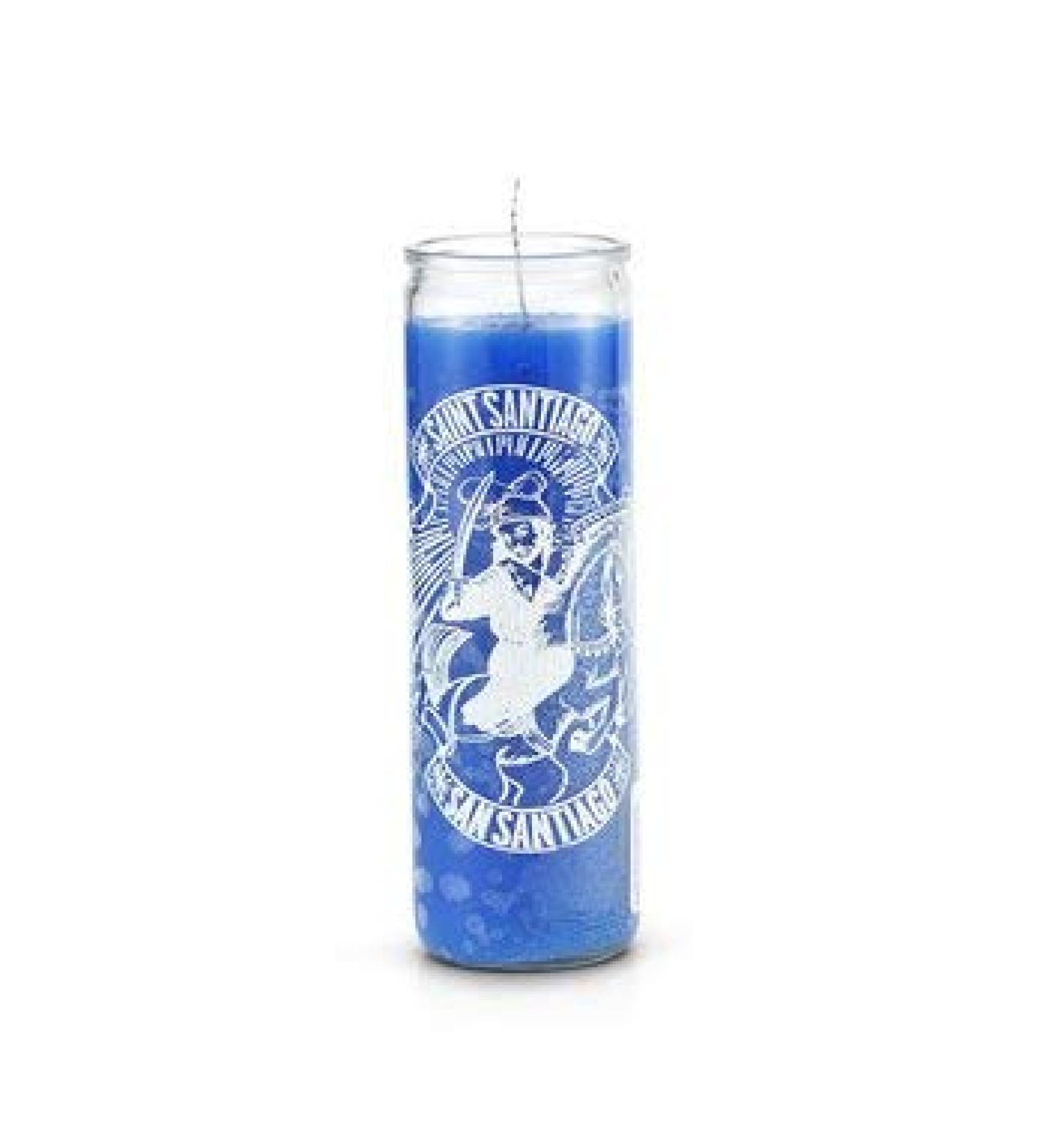 7 Day Saint Santiago Candle Spiritual Healing Spell-Casting Witchcraft Wishing Manifestation Magical Positive Energy Protection Blessing Ritual Wish Candles