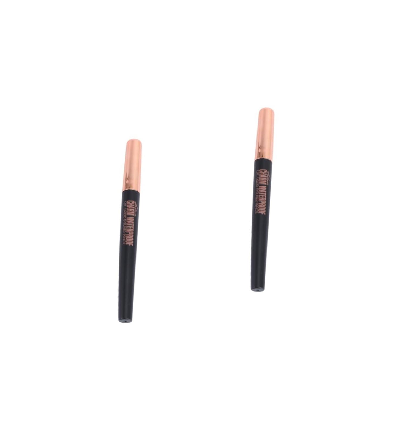 FOMIYES 2pcs Eye Liner Liquid Liner Waterproof Eye Liner Pencil Makeup Eyeline Pencil Eyeliner No Smudge 1 count (Pack of 1) As Shownx2pcs - Buy Online on GoSupps.com