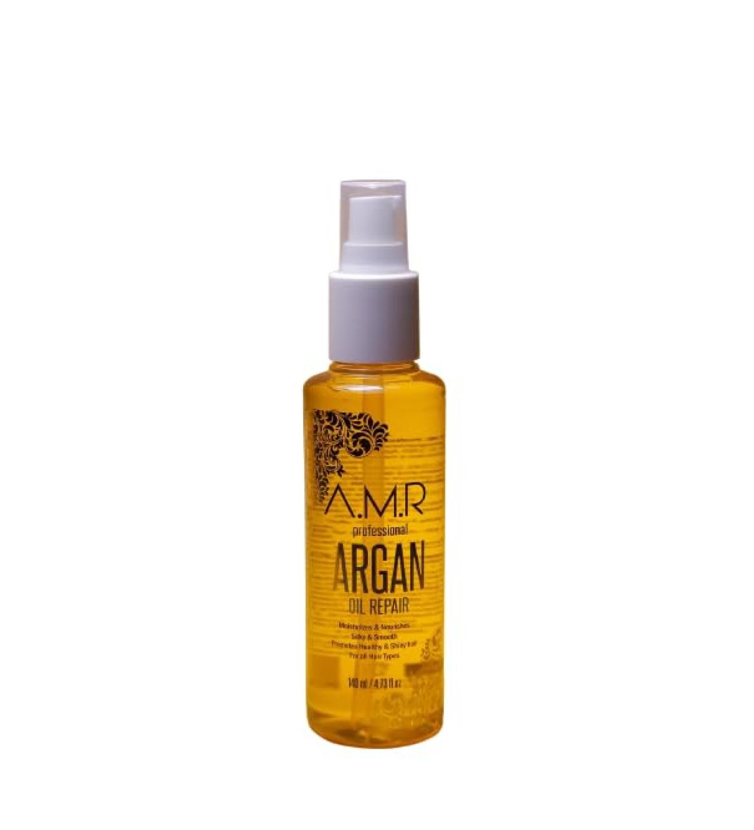 AMR Professional Argan Serum 140ml Nourishing Hair & Skin Elixir for Radiant Beauty | International Shipping - Buy Online on GoSupps.com