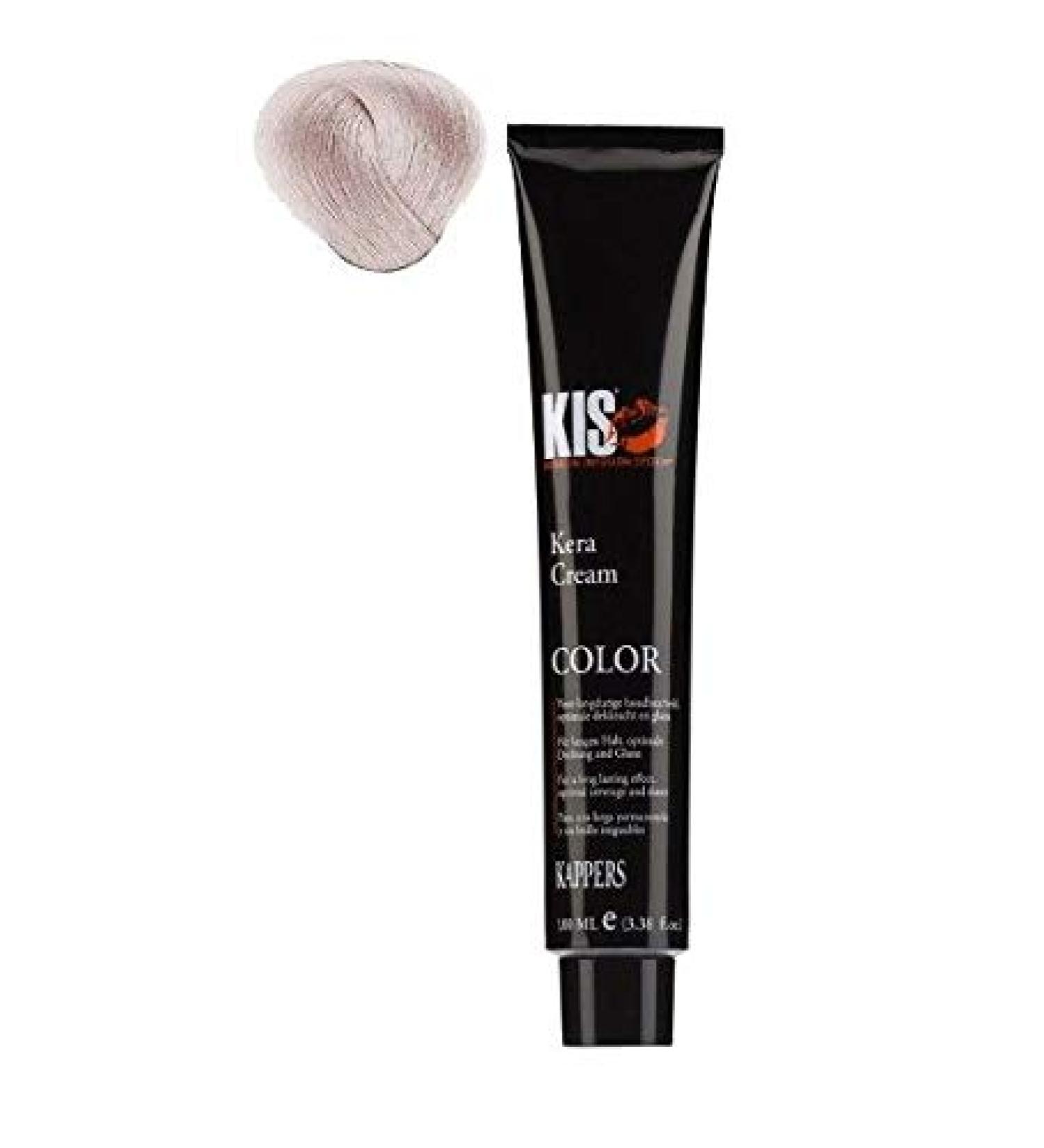 KIS KeraCream Color permanent hair color cream 100 ml Champagne high coverage intensive hair color keratin infusion animalfriendly and sustainable