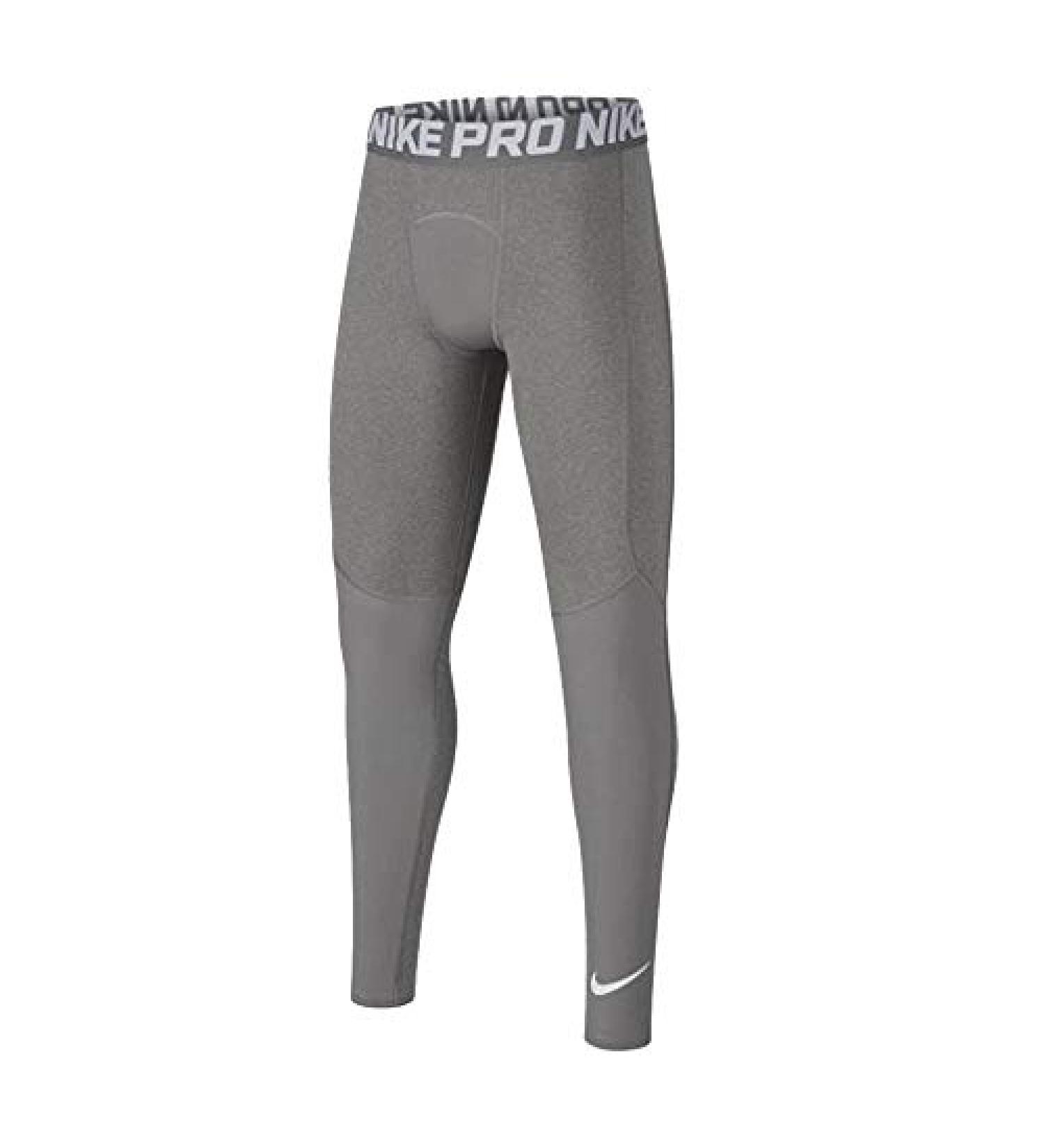 Nike Boys Pro Compression Tights Grey X-Large Slim - CK4546 - Buy Online on GoSupps.com