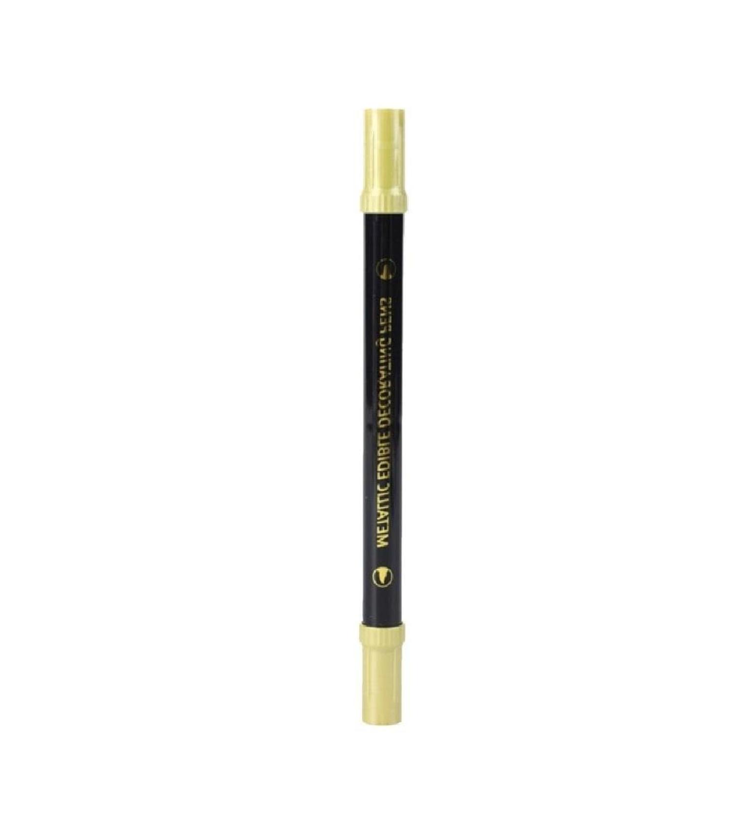 Food Decorating Pens Edible Marker Double Sided Pens Fade-Resistant Easily Decorate Desserts Fondant Cake Cookie Double Sided Edible Food Coloring Marker Gold - Buy Online on GoSupps.com