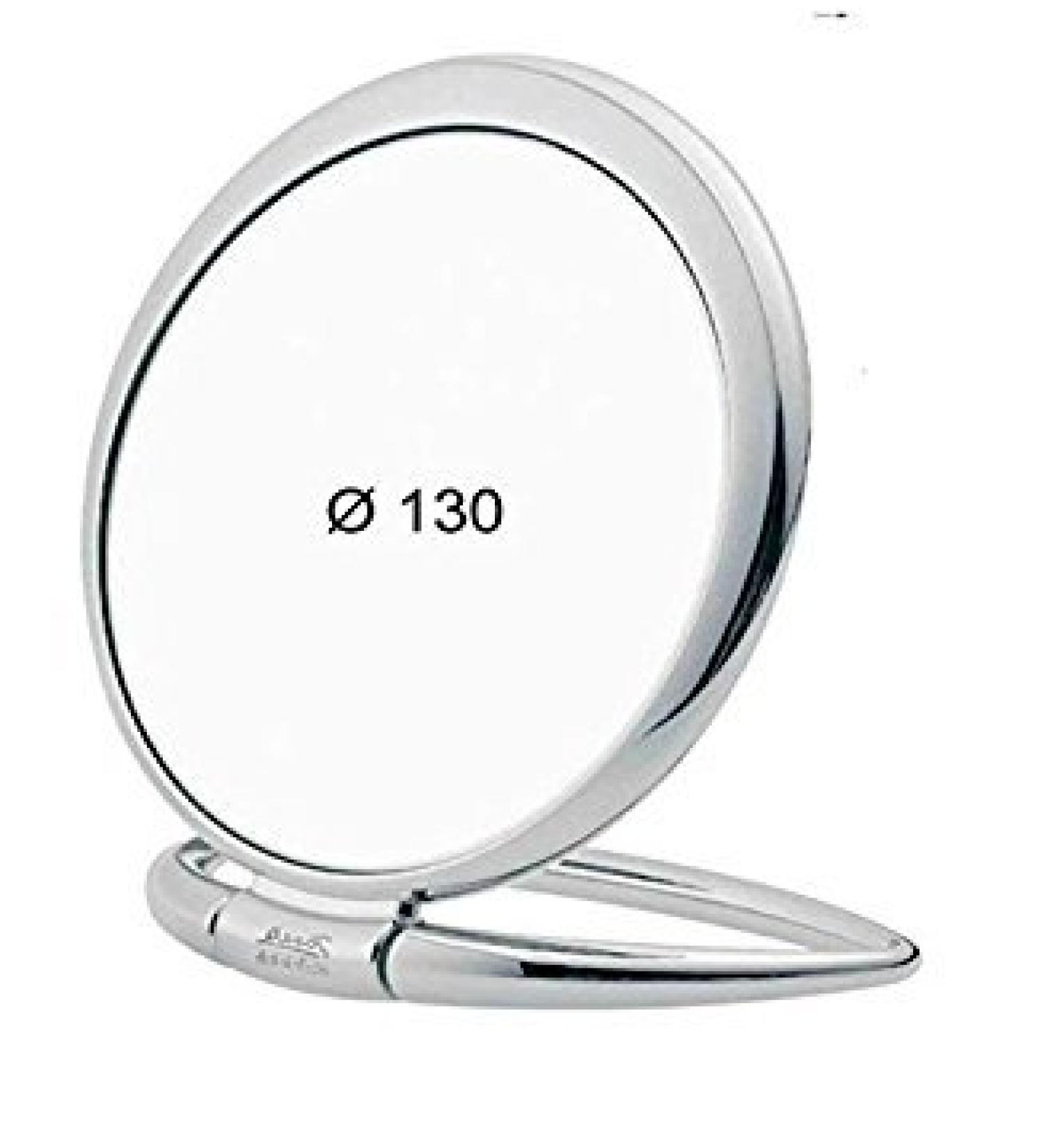 J neke Folding Mirror Triple 130 mm Silver