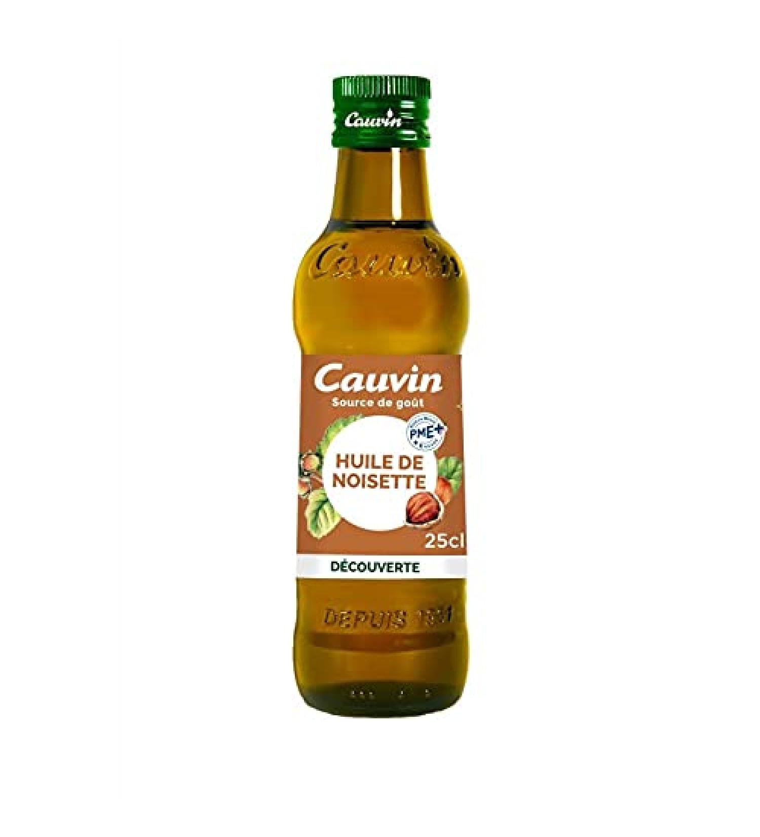 CAUVIN - Hazelnut Oil 25Cl - Set of 3 - Special Offer