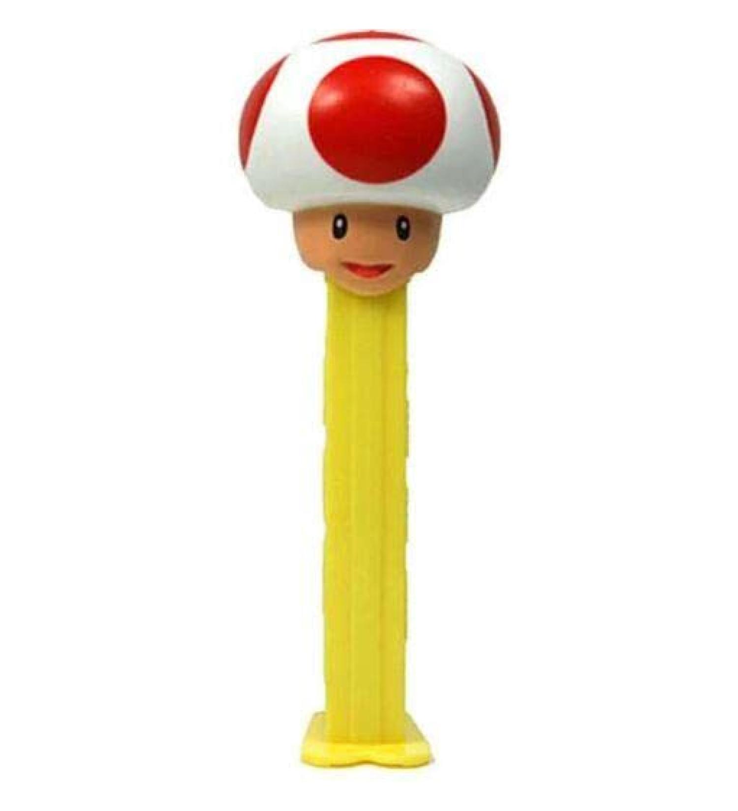 PEZ Super Mario Toad Sweet Dispenser Nintendo Characters - Buy Online on GoSupps.com