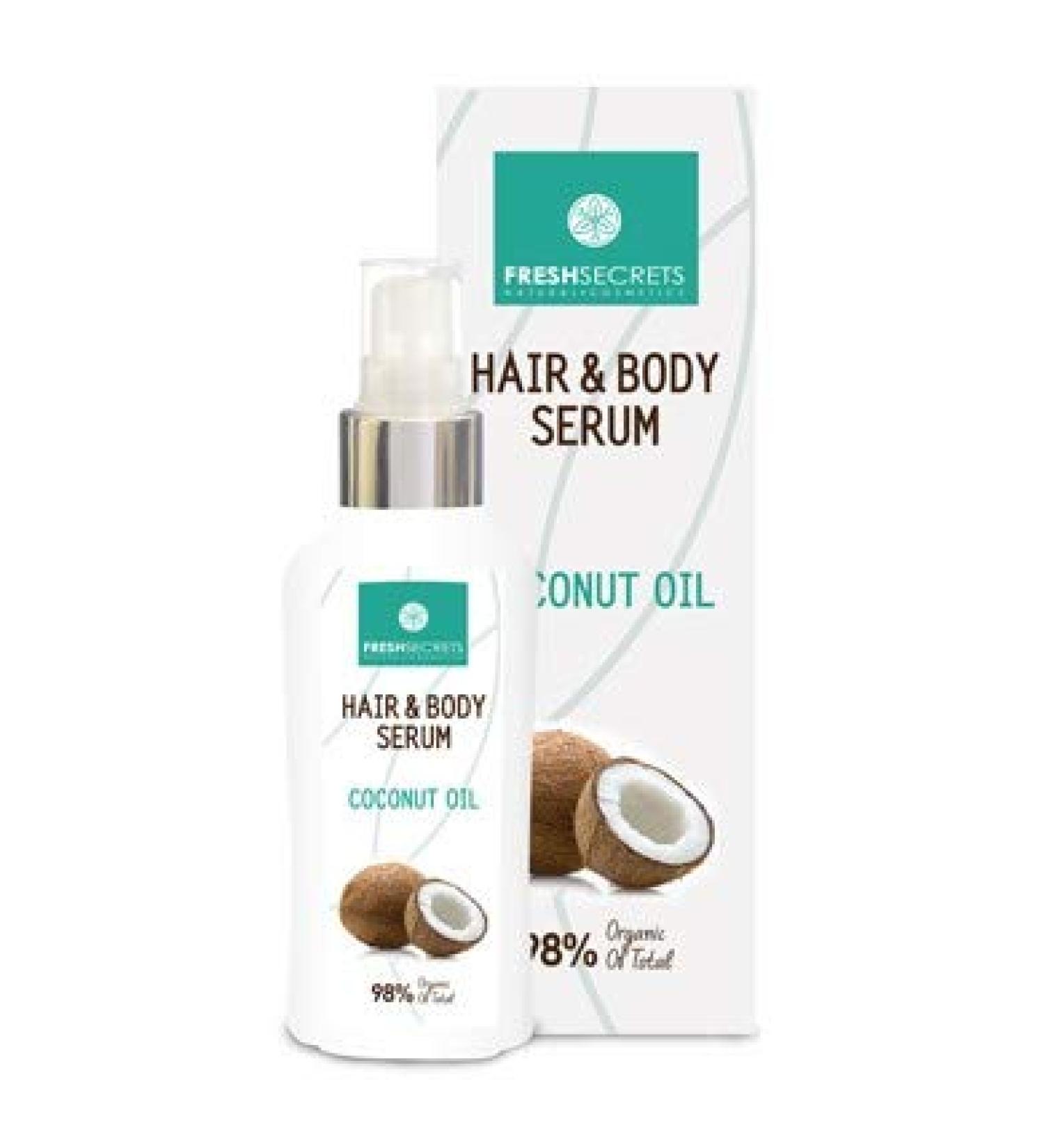 Fresh Secrets Body & Hair Serum * Coconut Oil * 100ml