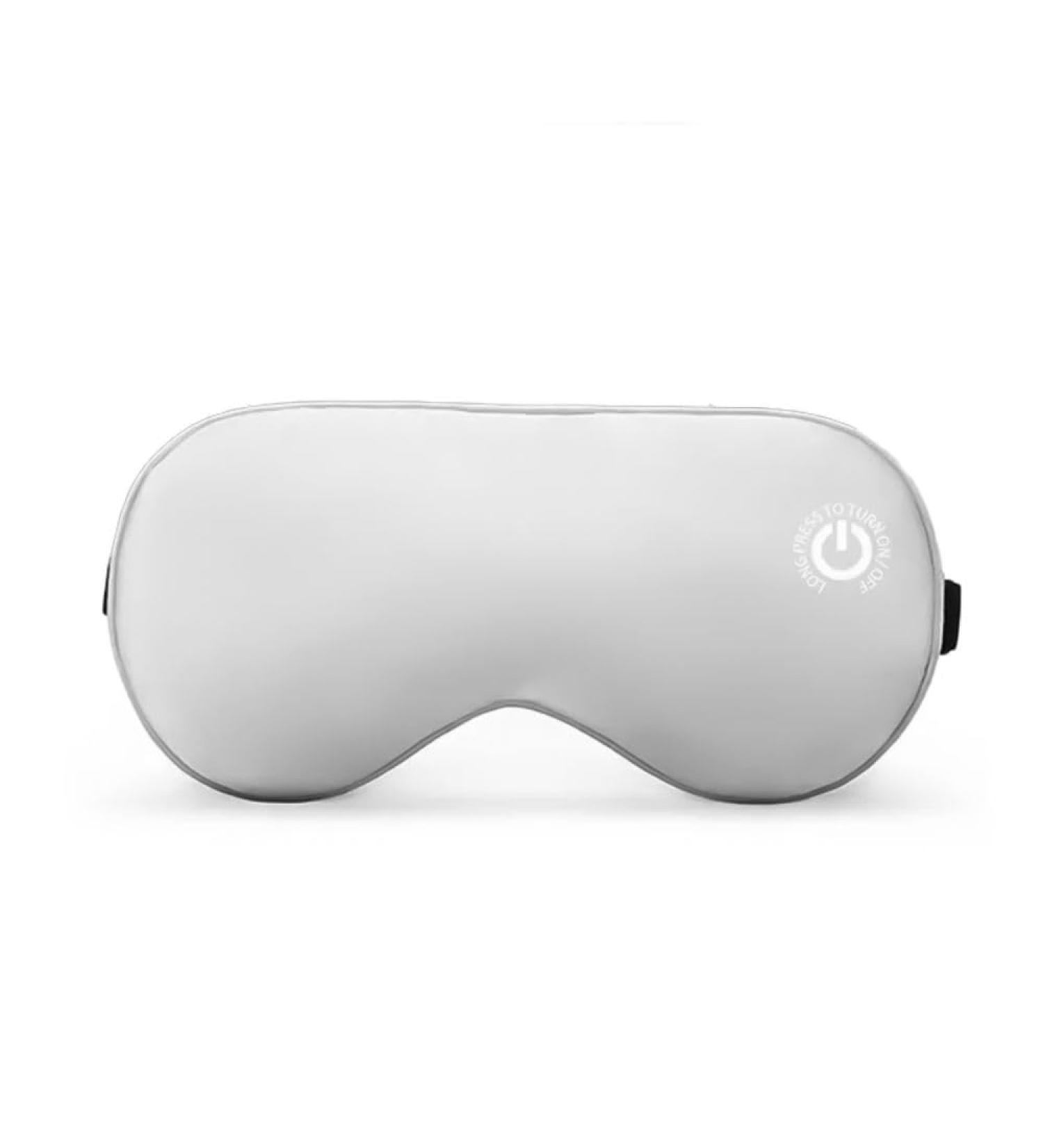 Heated Eye Mask - Rechargeable Wireless Warm Compress for Dry Eyes & Dark Circles | Silk Heating Pad Gift for Men & Women - Buy Online on GoSupps.com