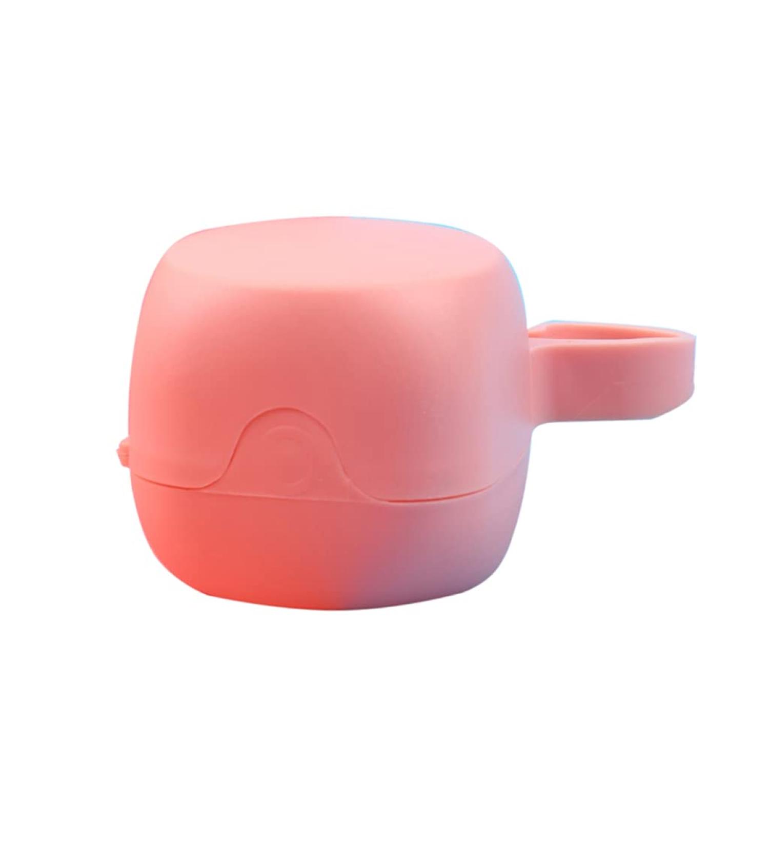 Buy MONLEYTA Portable Pacifier Box - Travel Soother Container with Dust Cover in Pink | Ideal for International Shipping - Buy Online on GoSupps.com