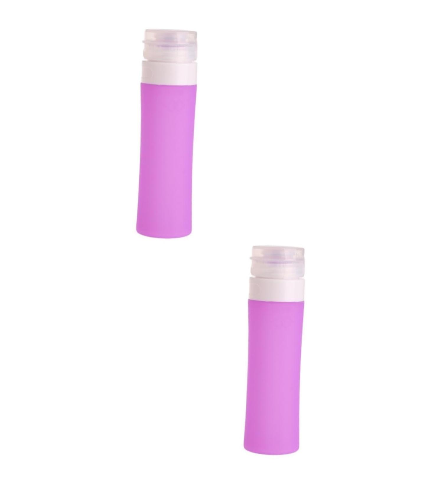 FRCOLOR Travel Shampoo Containers Silicone pot jars Shampoo Tubes container empty silicone containers Sample Jars containers cosmetic jars Disposable wash bottle travel - Buy Online on GoSupps.com