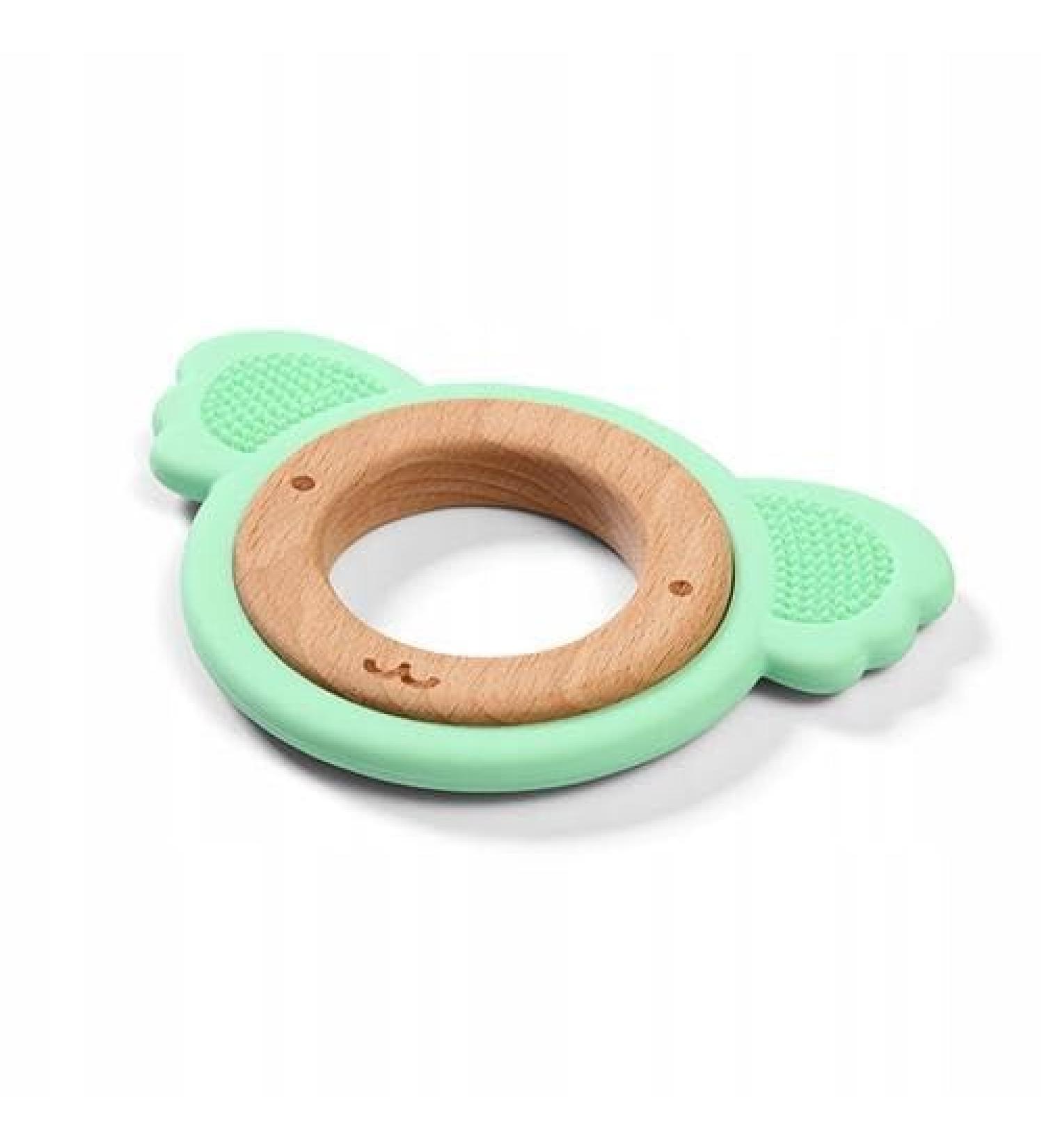 BABYONO wooden teething ring silicone KOALA 1076/01