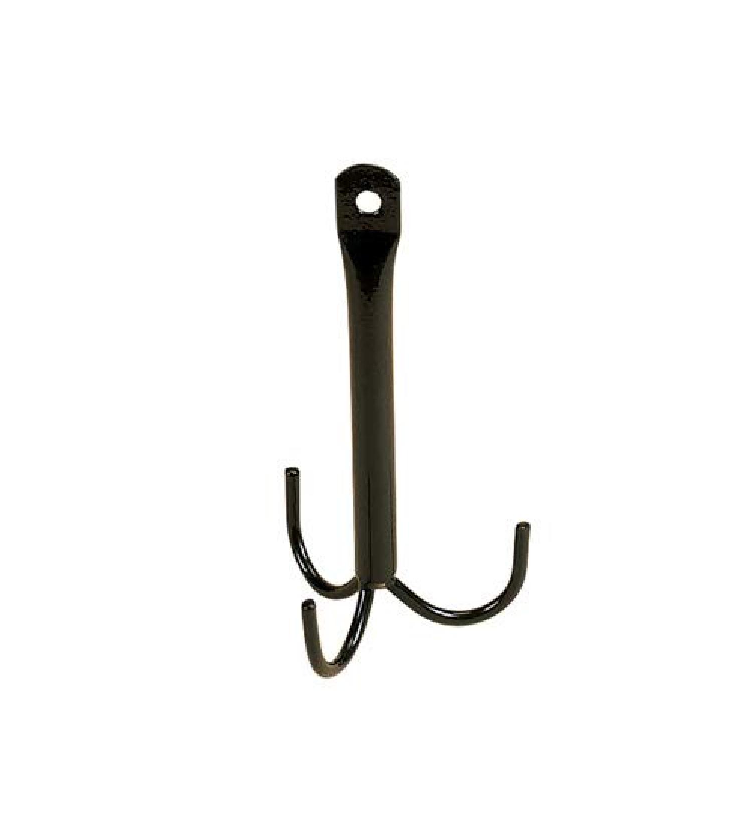 Stubbs Unisex's Black Three Prong Tack Hook Regular