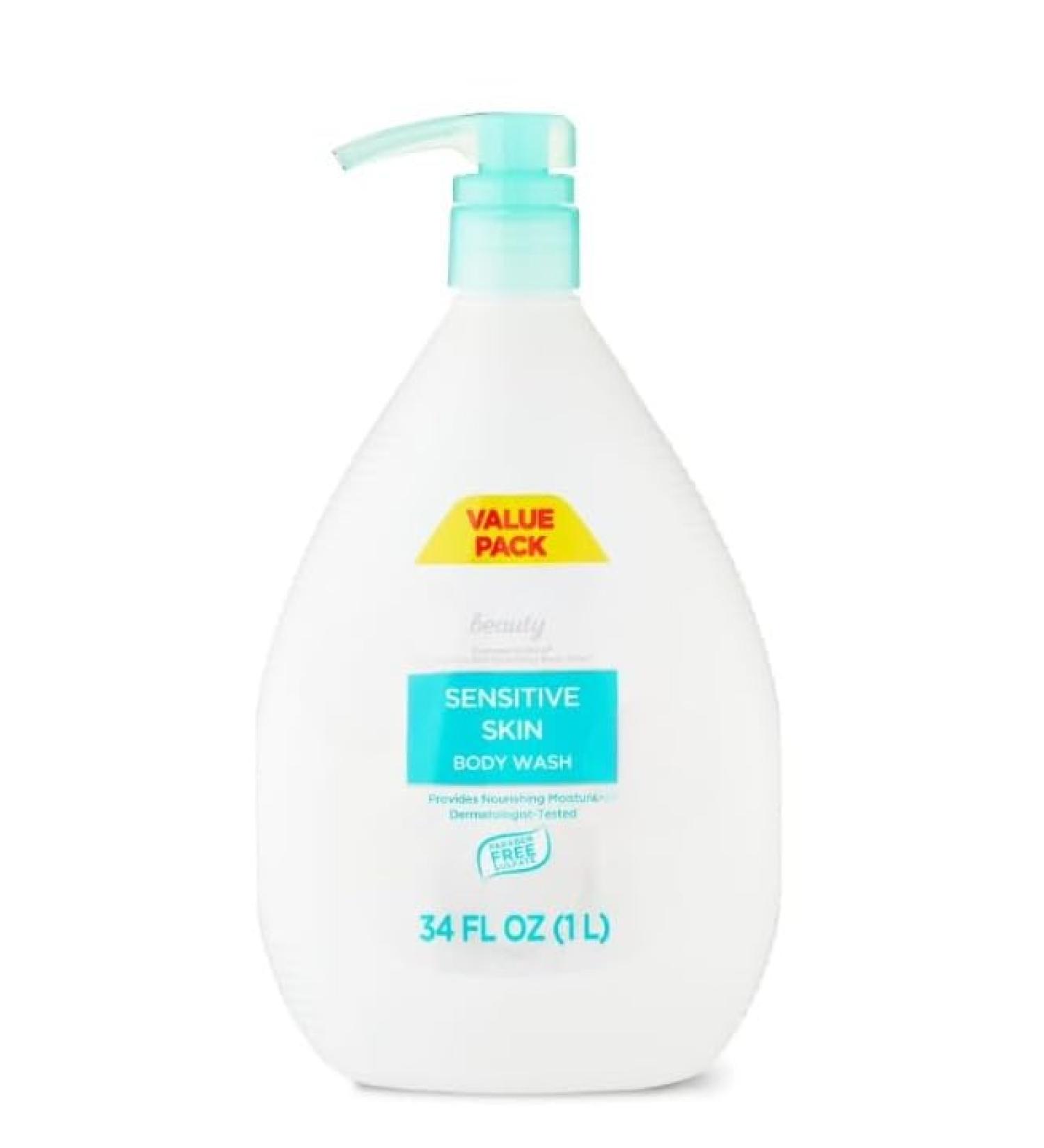 1pack Sensitive Skin Body Wash 34 fl oz Sensitive Skin Nourishing Body Wash