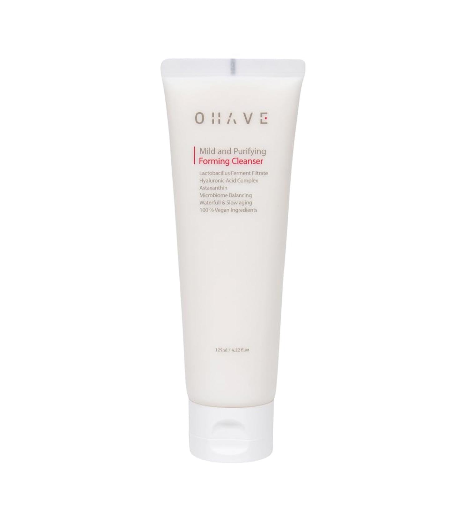 Mild & Purifying Foaming Cleanser, Gentle Vegan Face Wash with Lactobacillus, Natural Botanical Extracts, Hydrating & Soothing, pH-Balanced, 125ml 4.23 Fl Oz (Pack of 1) - Buy Online on GoSupps.com