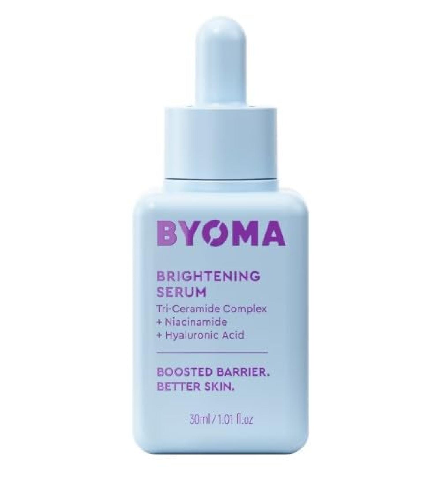  BYOMA BYOMA Original | Skin Brightening Serum with Hyaluronic Acid Niacinamide and Ceramides Ideal for Hydrating and Radiant Complexion 30ml Vegan - Buy Online on GoSupps.com