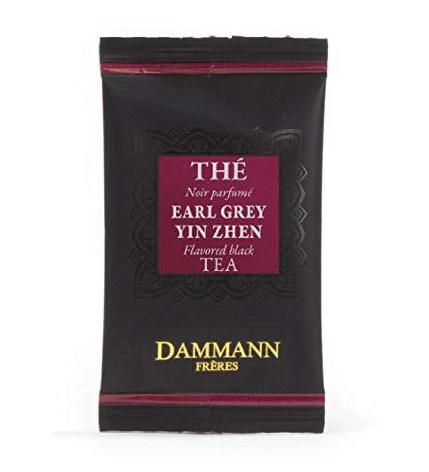 Dammann Fr res DAMMANN FRERES - Earl Grey Yin Zhen Black Tea - 120 Tea Bags Wrapped in Bulk Box