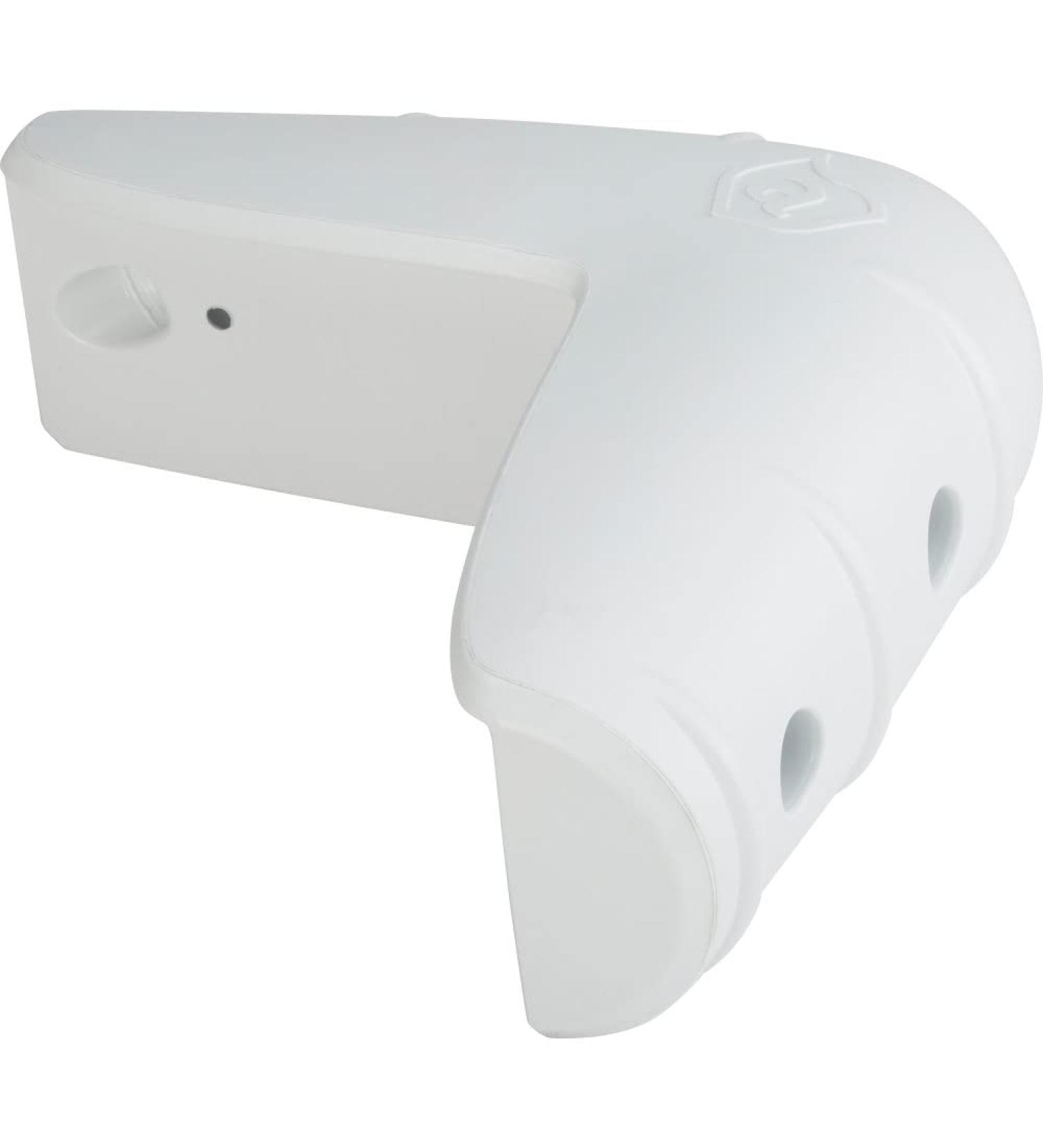 Attwood 93531-1 Softside UV-Resistant Marine Corner Dock Fender, White, 12-Inch x 12-Inch