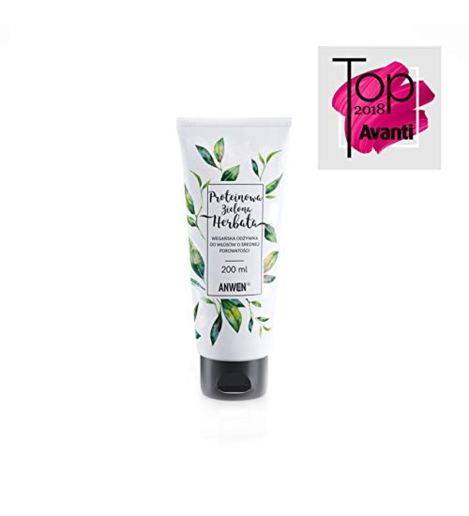 Anwen Proteinowa zestona herbata Hair conditioner for medium and medium hair 200 ml