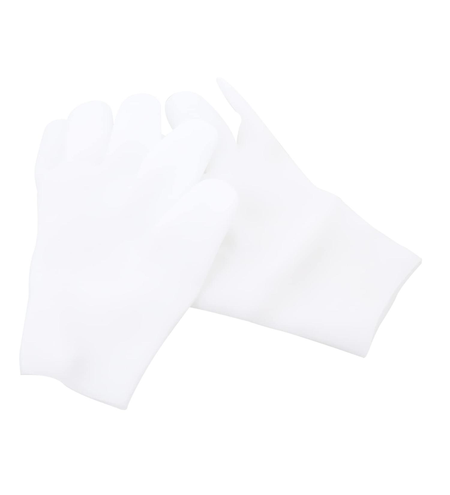 Beatifufu 1 Pair Moisturizing Gloves Sleeping Dry Hands Glove Lotion Hand Hydrating Gloves Cracked Gloves - Exfoliating Hand Masks Gloves Repairing Gloves Hand Lotion White Sebs - Buy Online on GoSupps.com