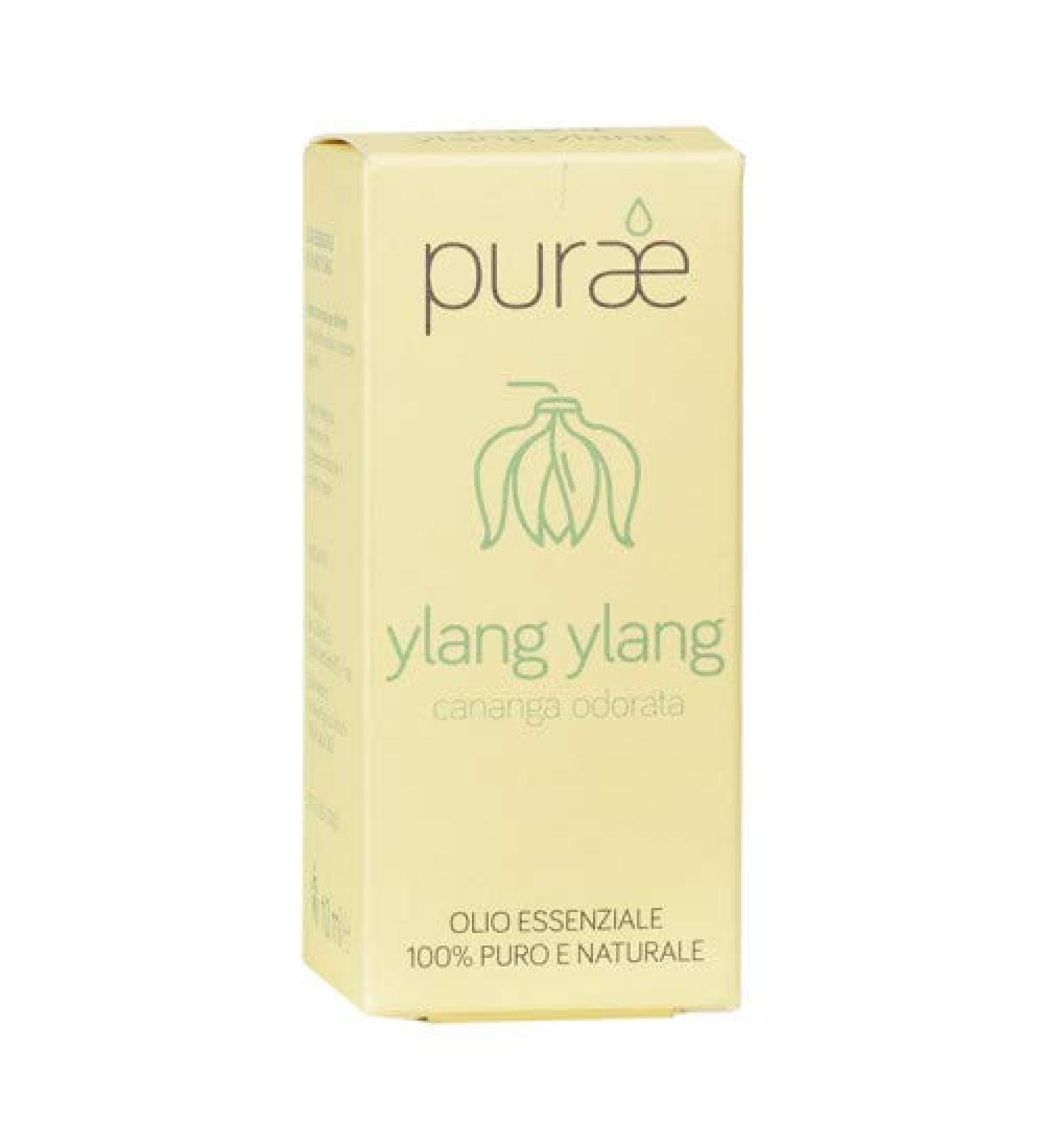 Purae Essential Oil Ylang Ylang Cananga Odorated 100% Pure and Natural 10ml