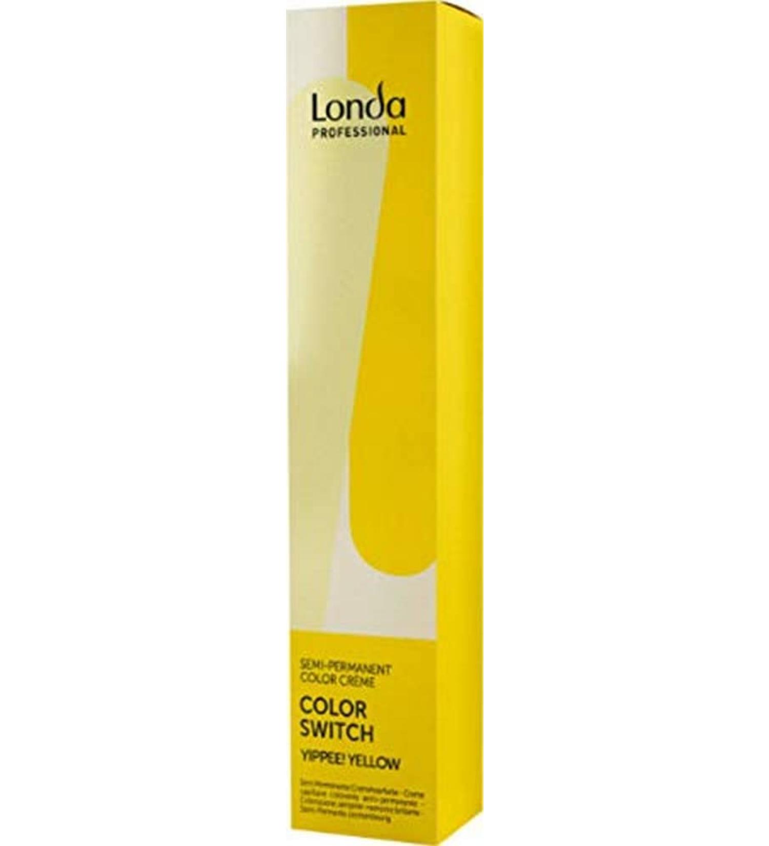 Londa Professional Colour Switch Semi-Permanent Colour Cream Yellow 80 ml