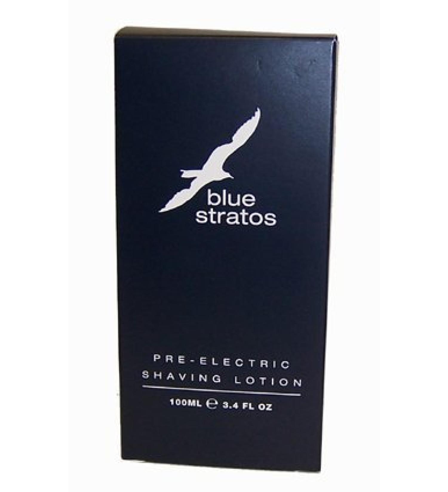 Blue Stratos by Blue Stratos Pre-Electric Shaving Lotion 100ml by Parfums Bleu Limited