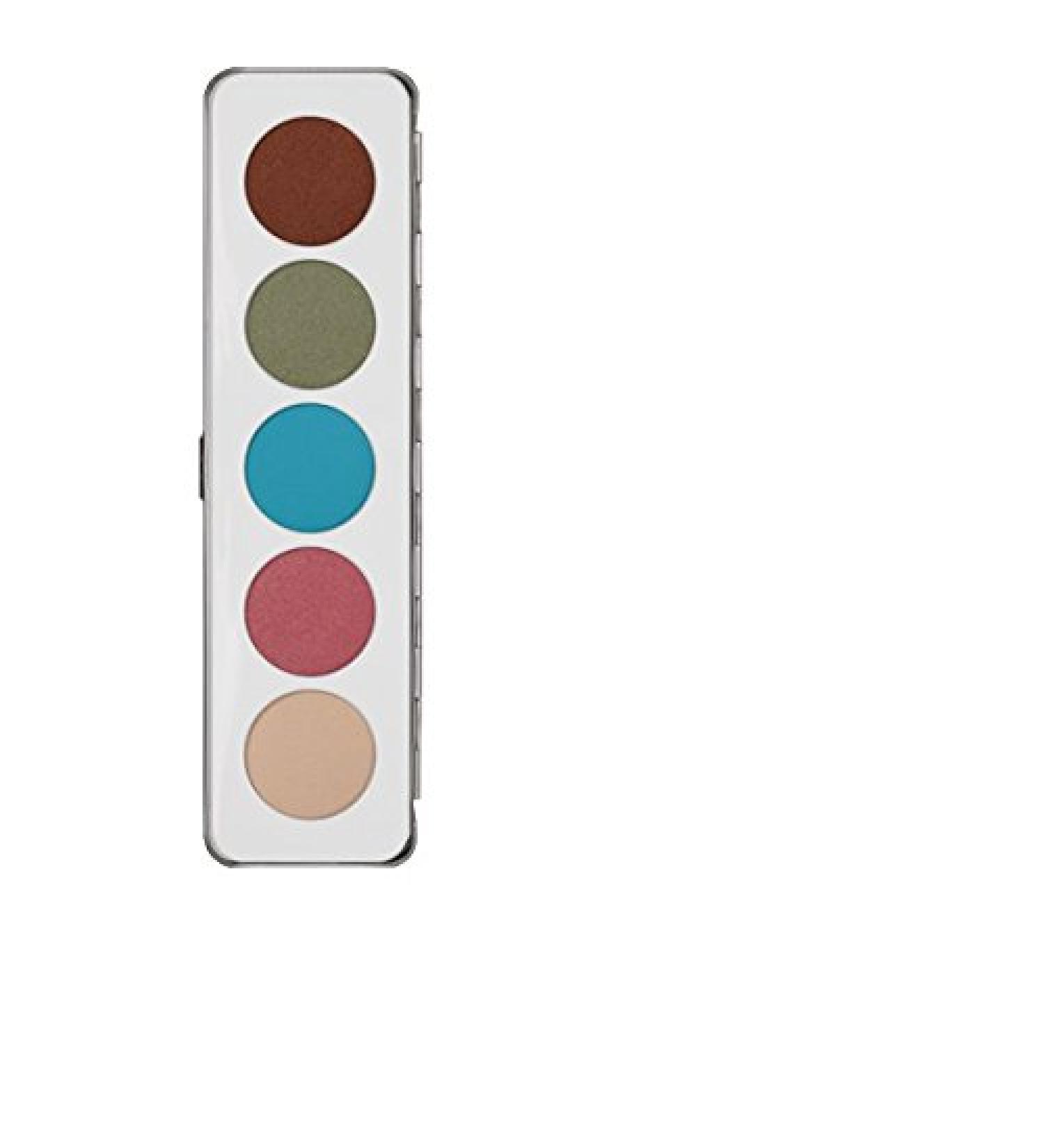 Kryolan Eye Shadow Palette 5 Colors 5336 Iridescent Makeup