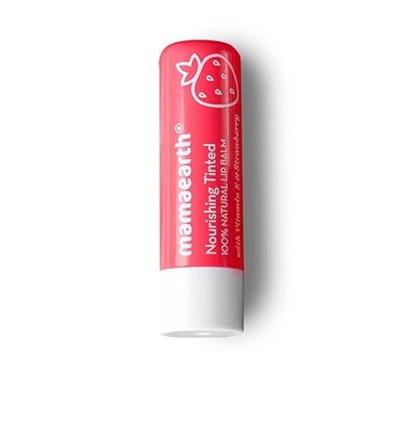Buy Strawberry Vitamin E Lip Balm - 12-Hour Moisturization Naturally Tinted - 4g Worldwide Shipping - Buy Online on GoSupps.com