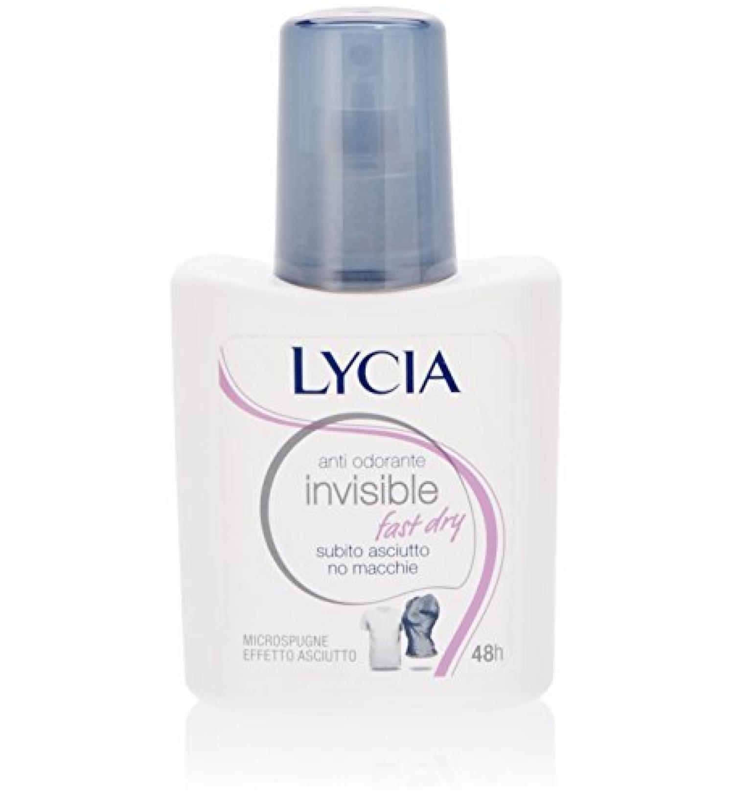 Lycia Vapo No Gas Invisible Body Deodorant Fast Dry 75 ml Lycia