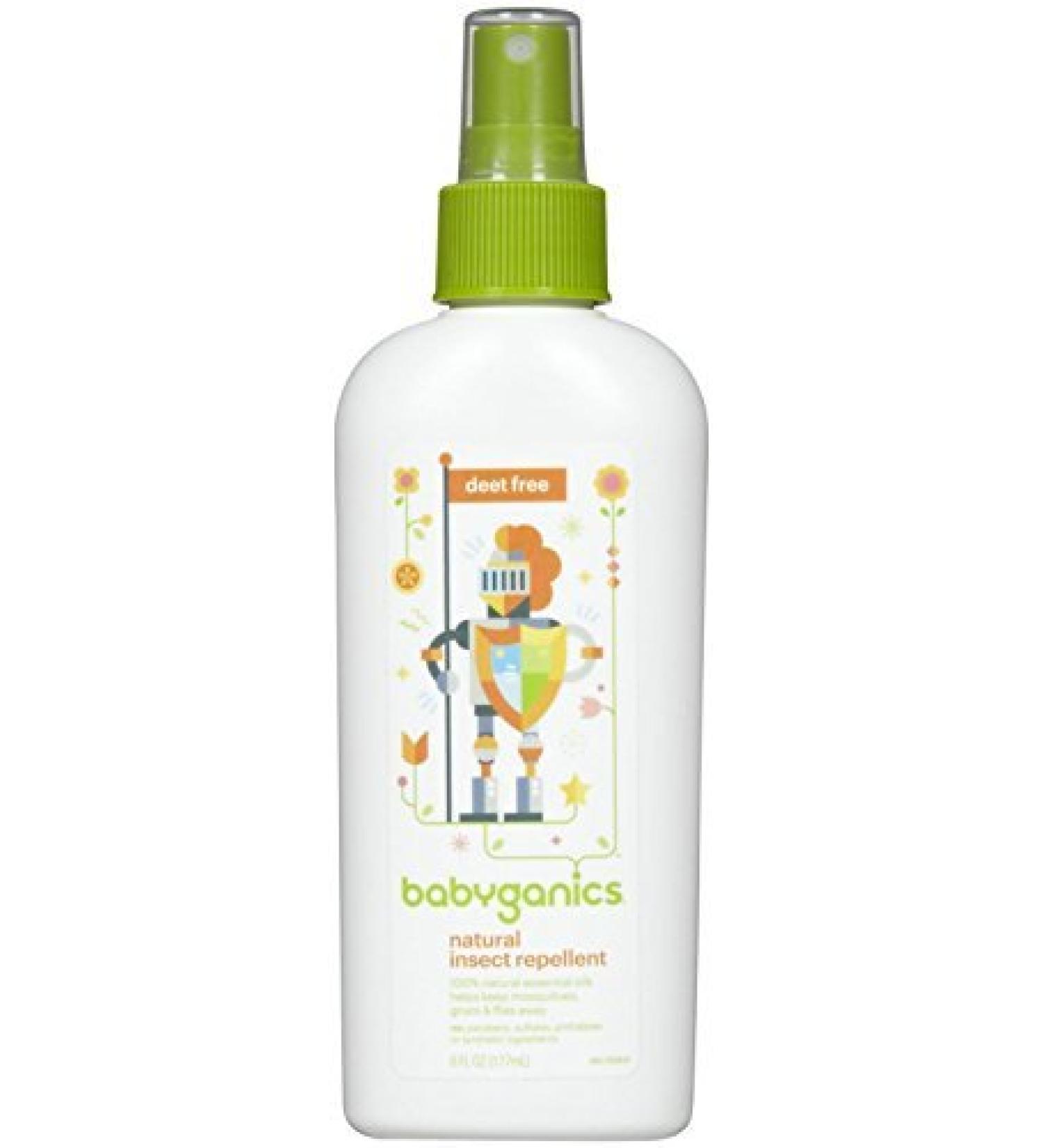 Babyganics Natural Insect Repellent 6 oz Packaging May Vary