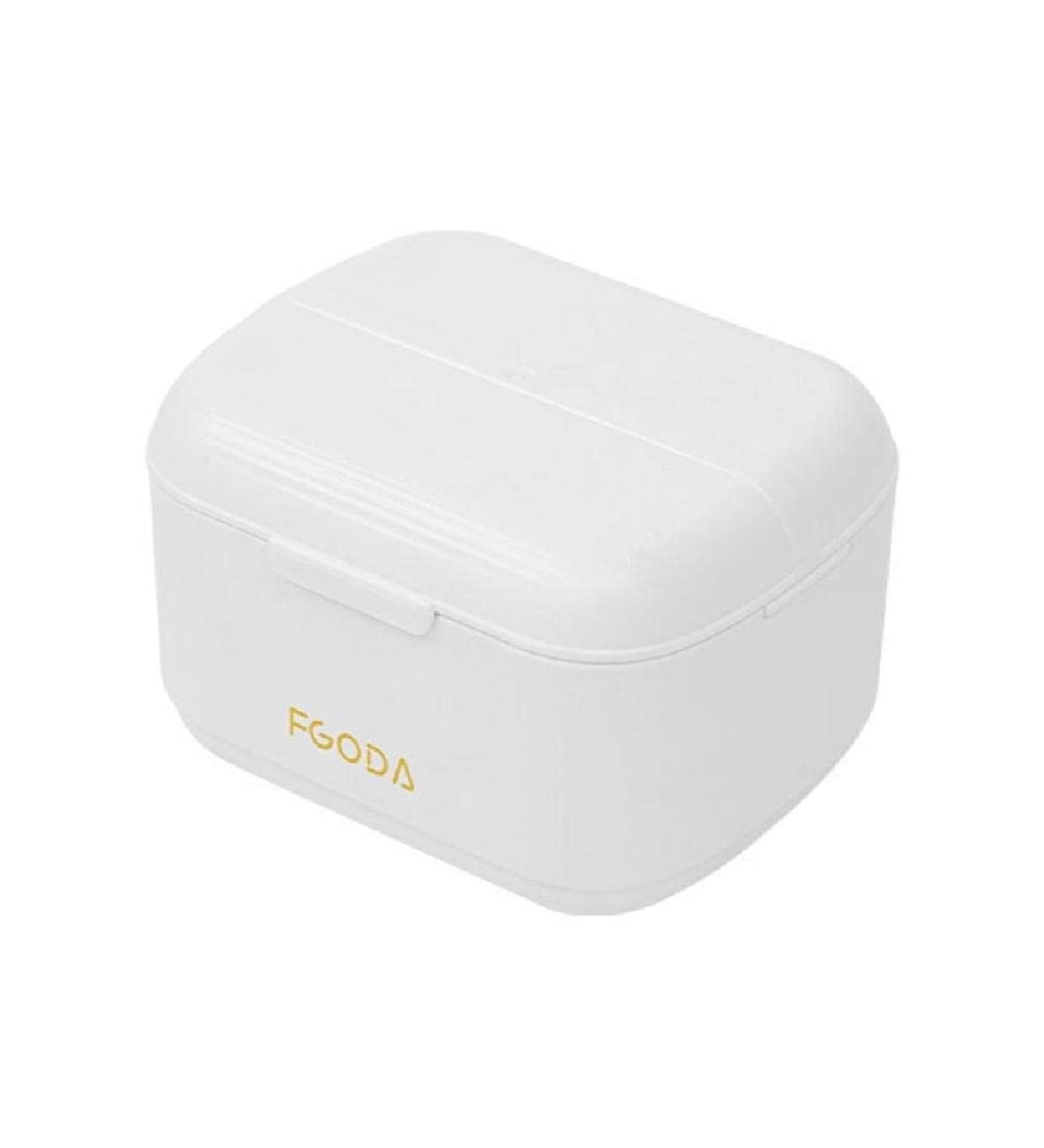 NRVTRE Dental Prosthesis Bath Box | Portable Storage for Artificial Teeth & Braces Organizer | Mini Dental Care Tool - Buy Online on GoSupps.com