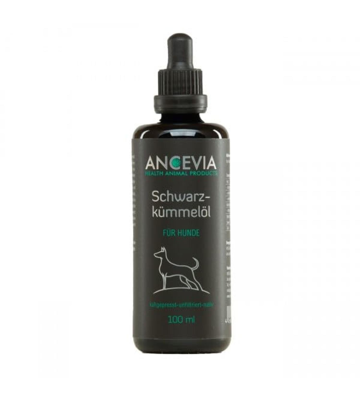 ANCEVIA Fresh Black Seed Oil 100ml for Dogs Pre-Order Now - Freshly Pressed to Order - Cold Pressed NATI Egyptian - Buy Online on GoSupps.com