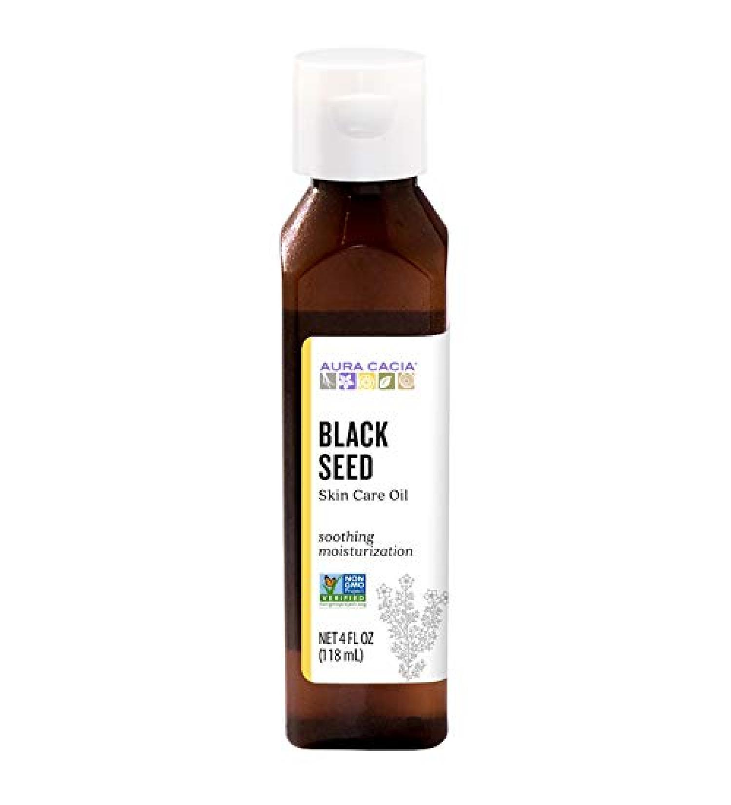 Aura Cacia Black Seed Skin Care Oil 118ml | GCMS Tested Pure & Natural - Buy Online on GoSupps.com