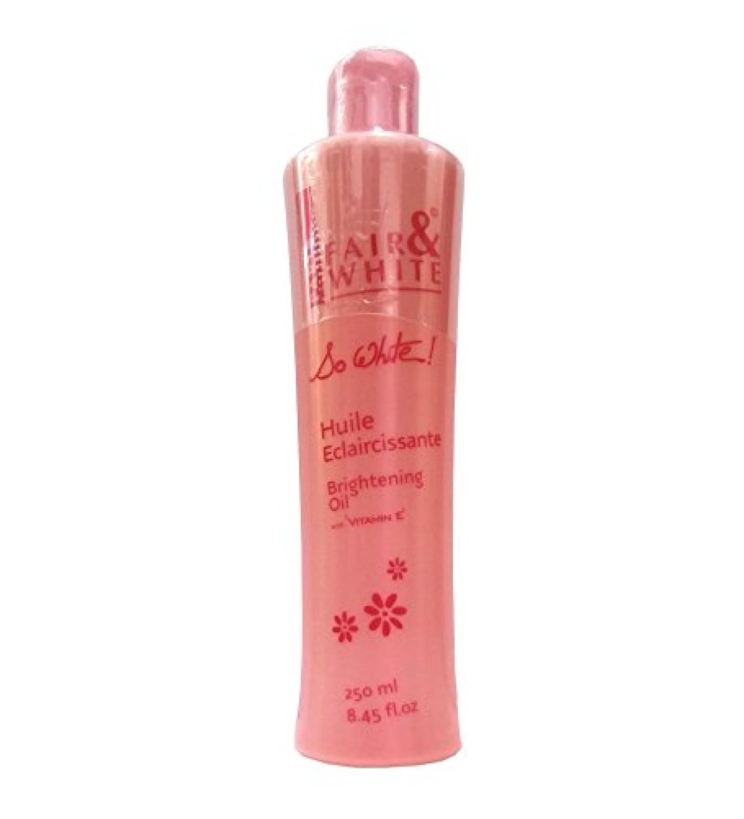 Fair & White So White Brightening Oil with Vitamin E 250ml