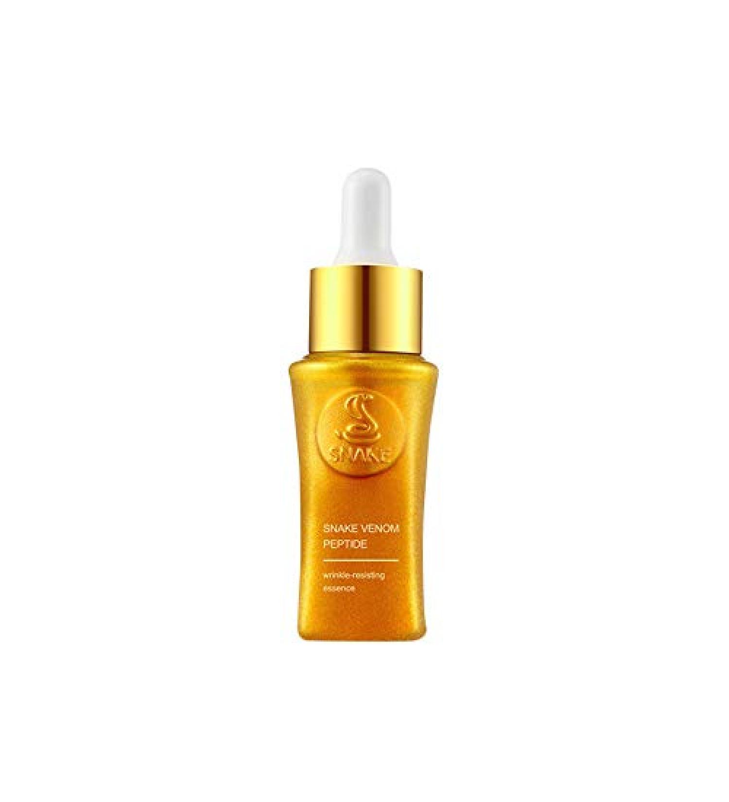 Snake Venom Peptide Facial Serum - Firming & Lifting Essence for Youthful Skin - 30ml - Buy Online on GoSupps.com