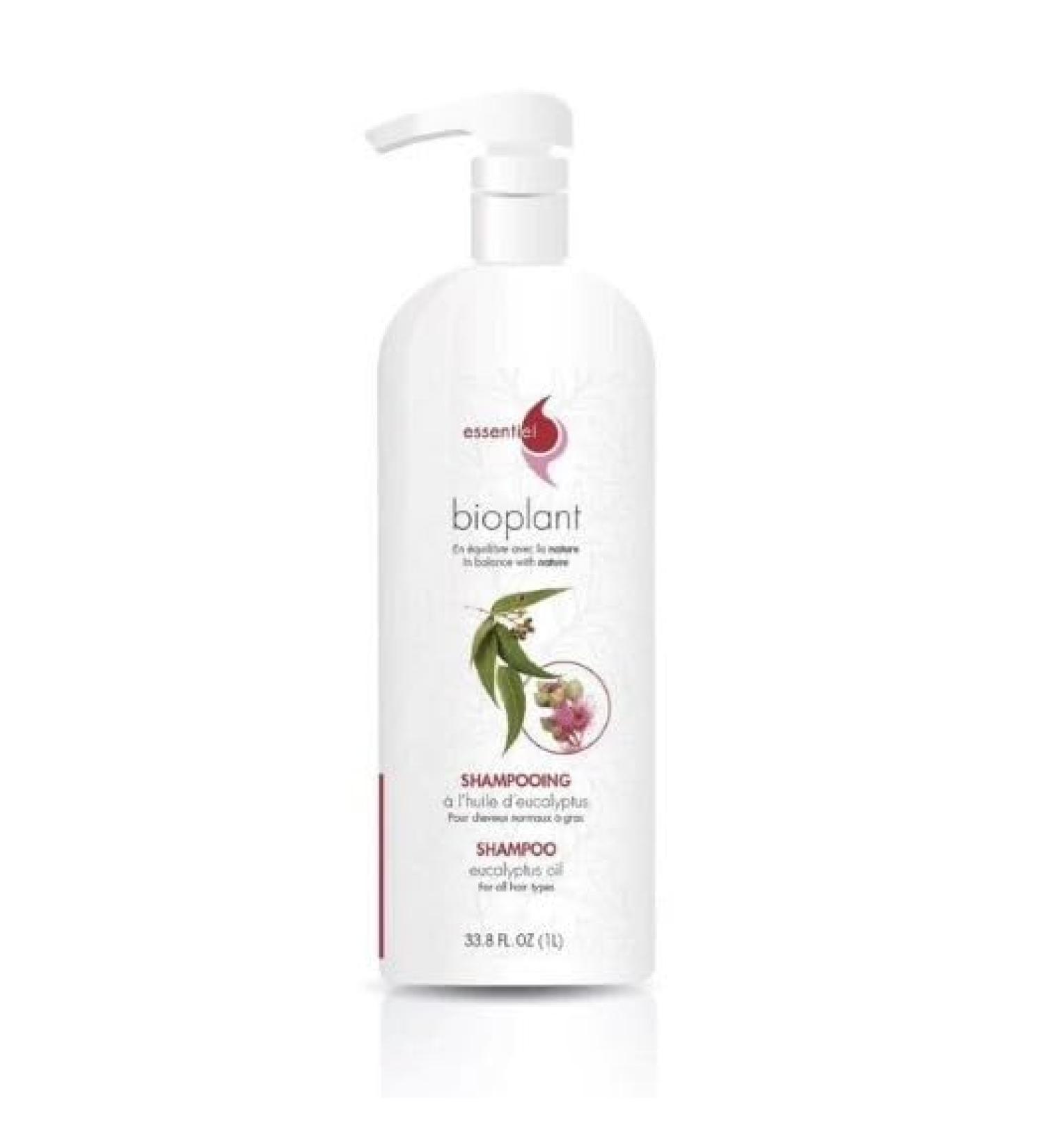 Bioplant - Eucalyptus Oil Shampoo Normal to Oily Hair (1L - 33.8oz) - Buy Online on GoSupps.com
