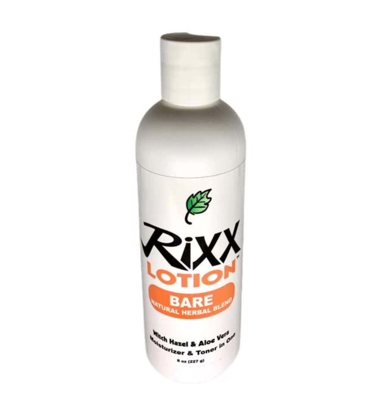 Bare Natural Herbal Blend (Sport Cap) with Witch Hazel Aloe Vera Shea Butter and Hyaluronic Acid. Moisturizer and Skin Toner for Face and Body.