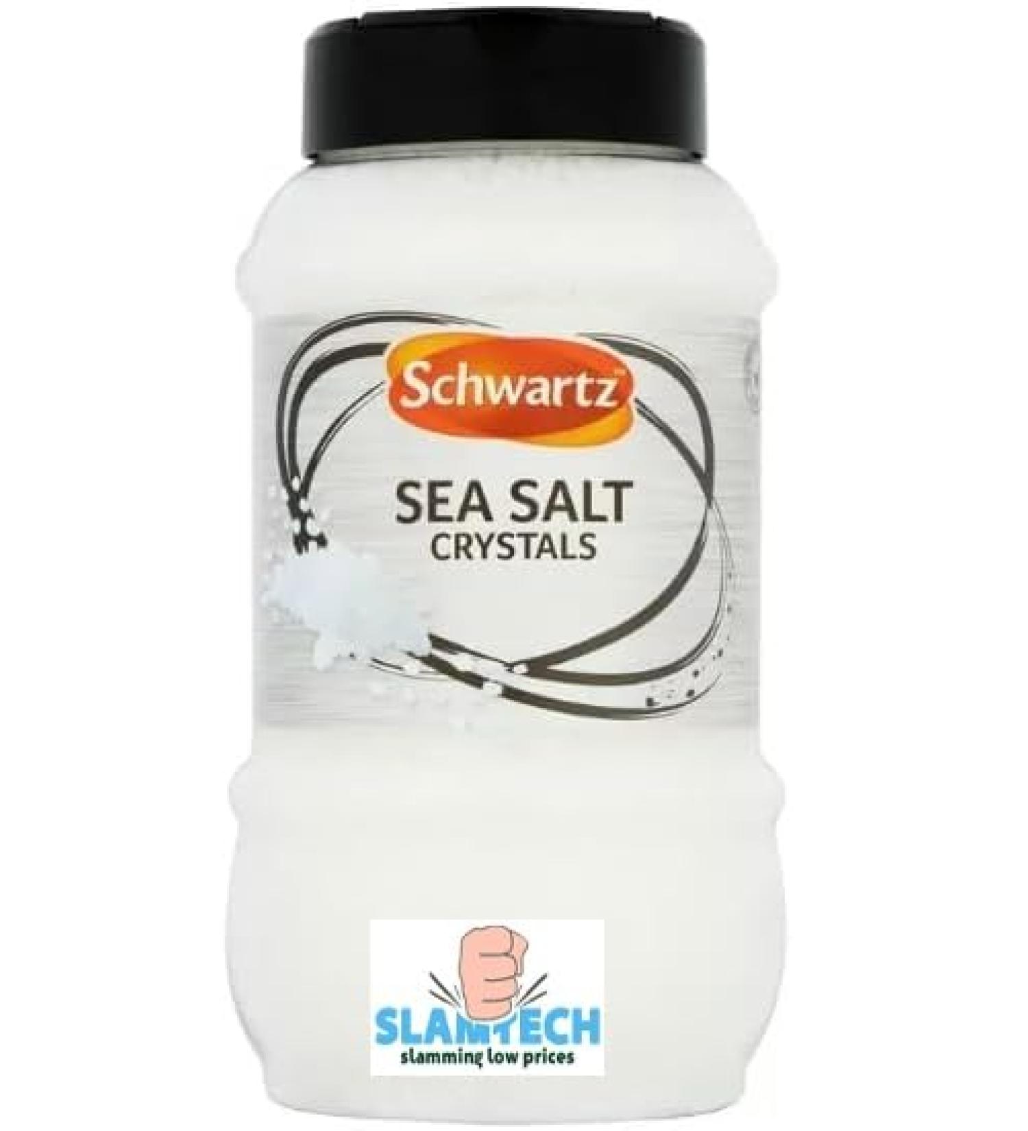 Schwartz Sea Salt Crystals 820g Sold by Slamtech