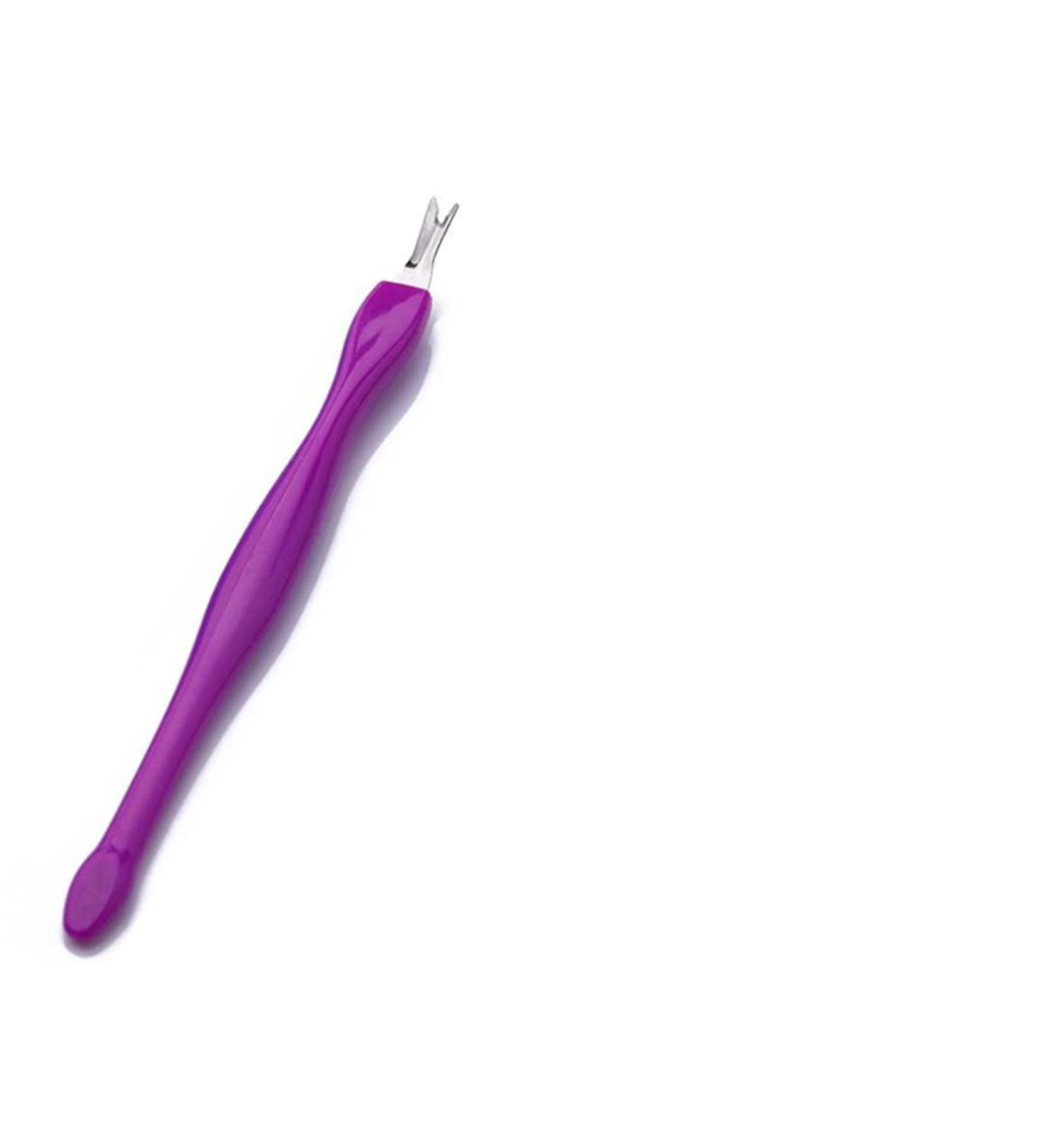 Nail Art Pusher Dead Skin Remover Stick Rod Gel Polish Stainless Steel Tweezers Nail Cutter Nail Art Tool Pedicure 009