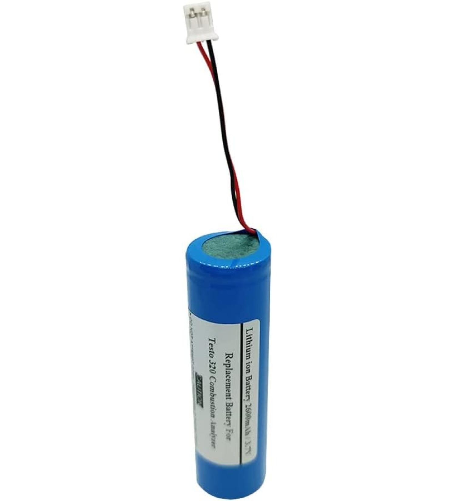2600mAh 3.7V Battery Compatiable with Testo 320 Combustion Analyzer 0515 5046