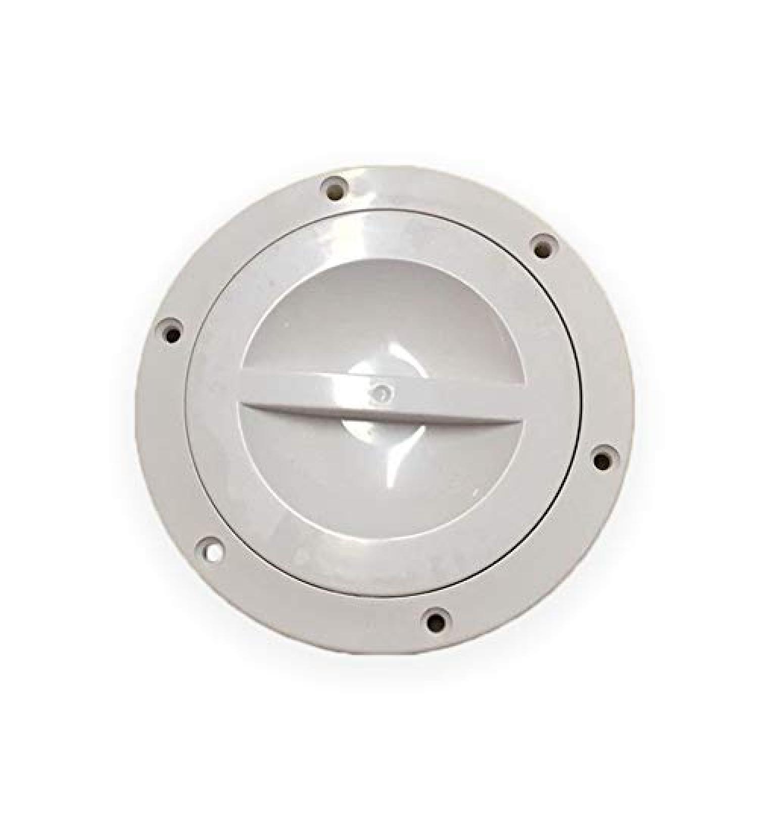 5 Round Access Hatch Cover Deck Plate for RV Marine Boat - White | Automotive Authority - Buy Online on GoSupps.com